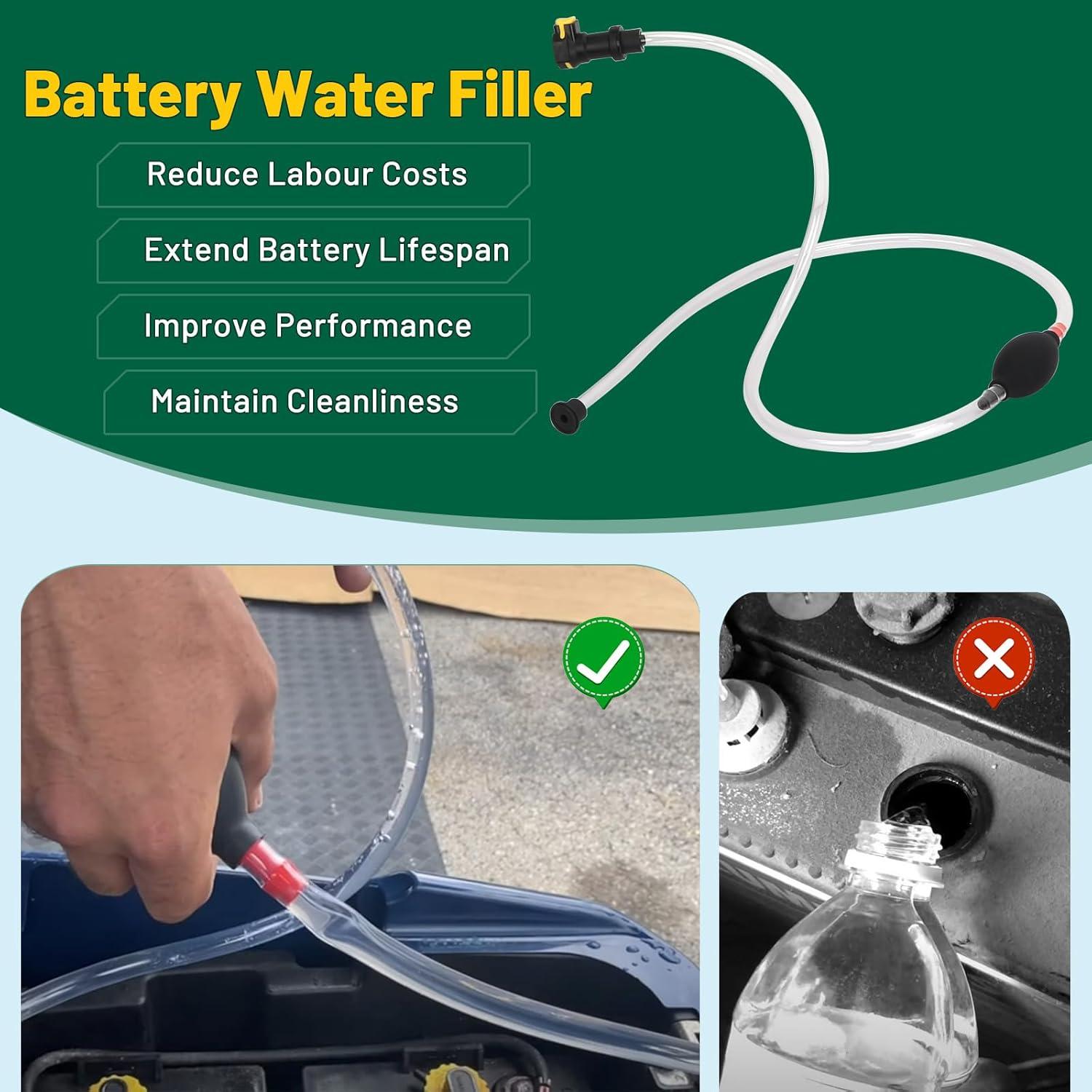 Llenador de Agua Manual Micacia para Baterías de Carritos de Golf