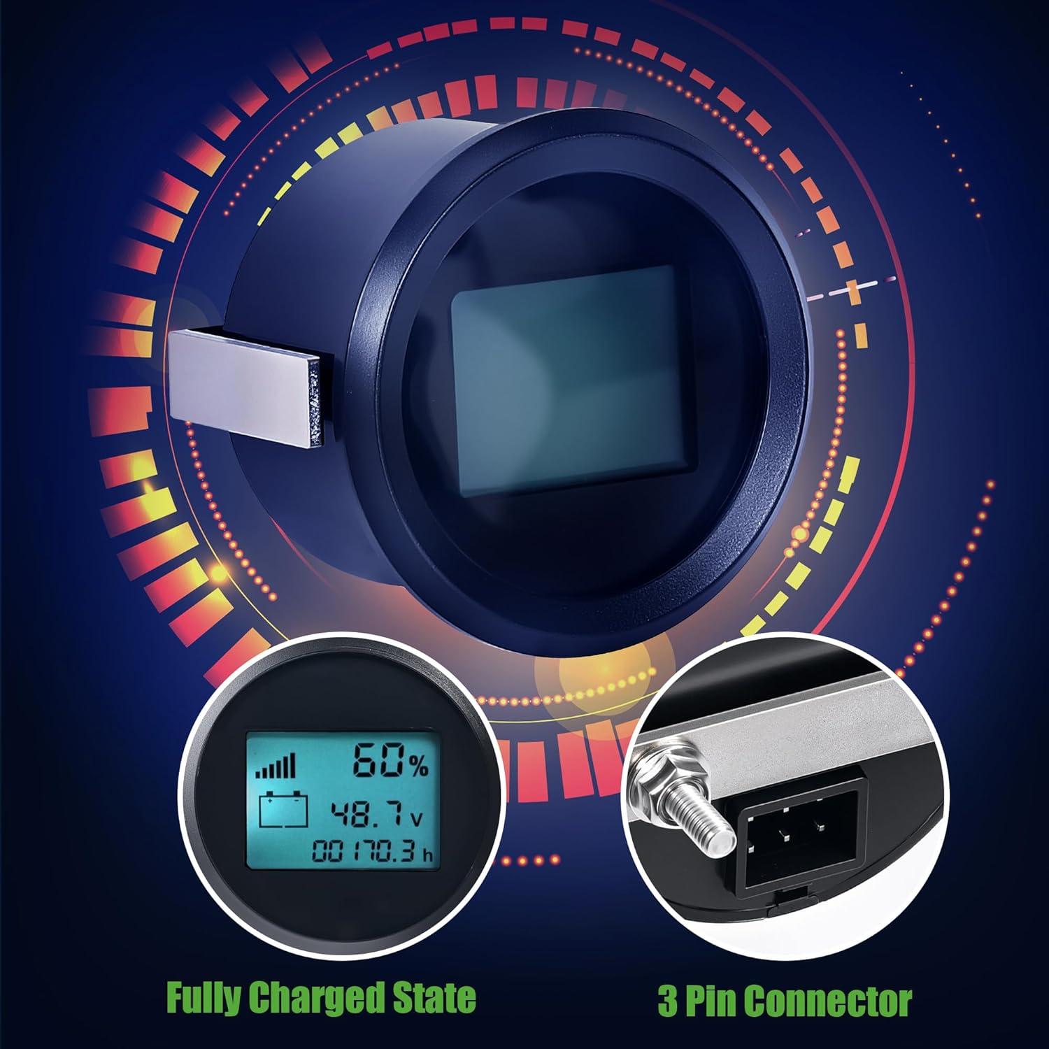 Medidor de Batería 10L0L para Carrito Golf EZGO RXV 48V