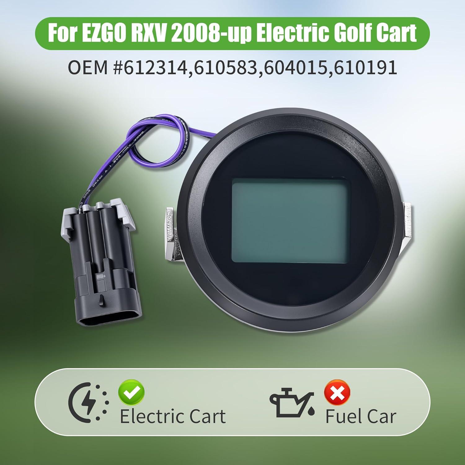 Medidor de Batería 10L0L para Carrito Golf EZGO RXV 48V