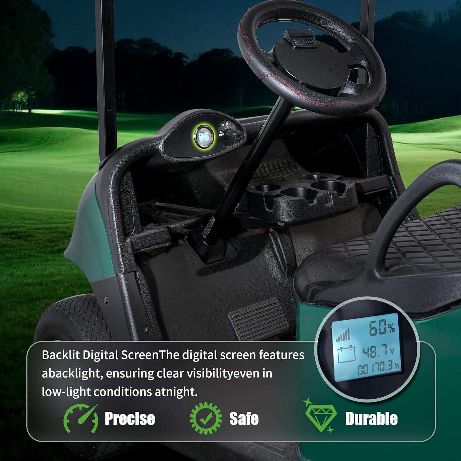 Medidor de Batería 10L0L para Carrito Golf EZGO RXV 48V