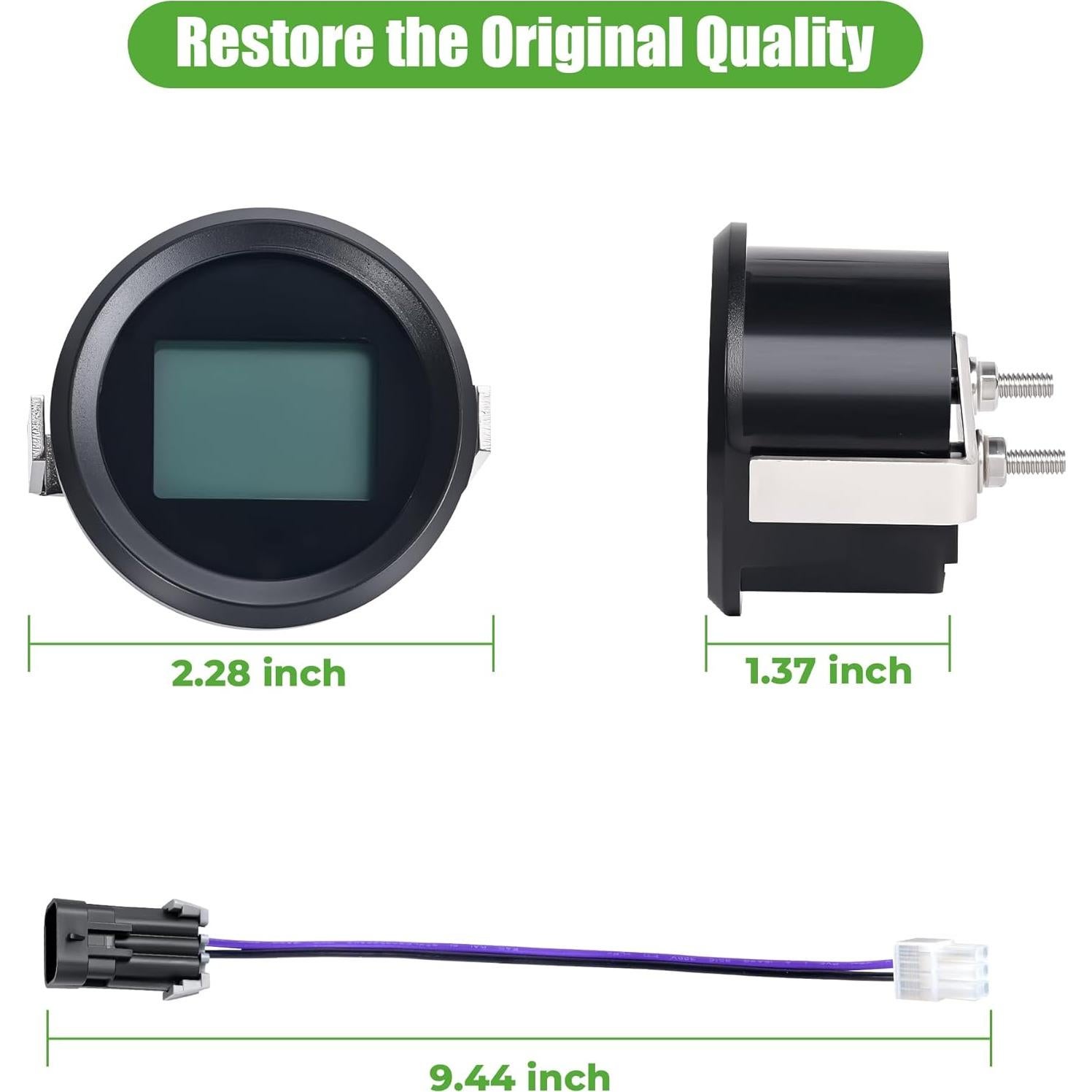 Medidor de Batería 10L0L para Carrito Golf EZGO RXV 48V