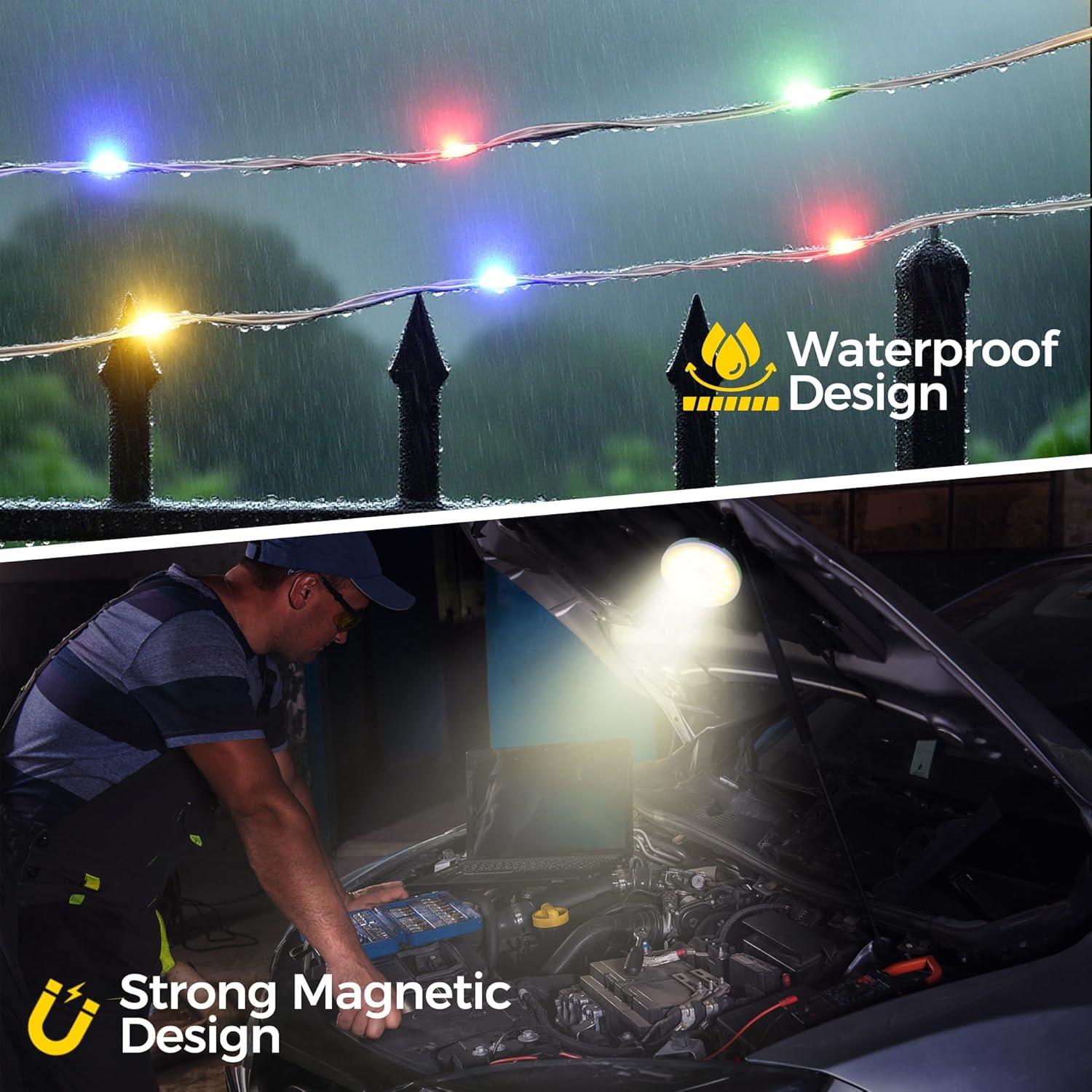 Luz de Techo LED Neón 10L0L para Carro de Golf Universal