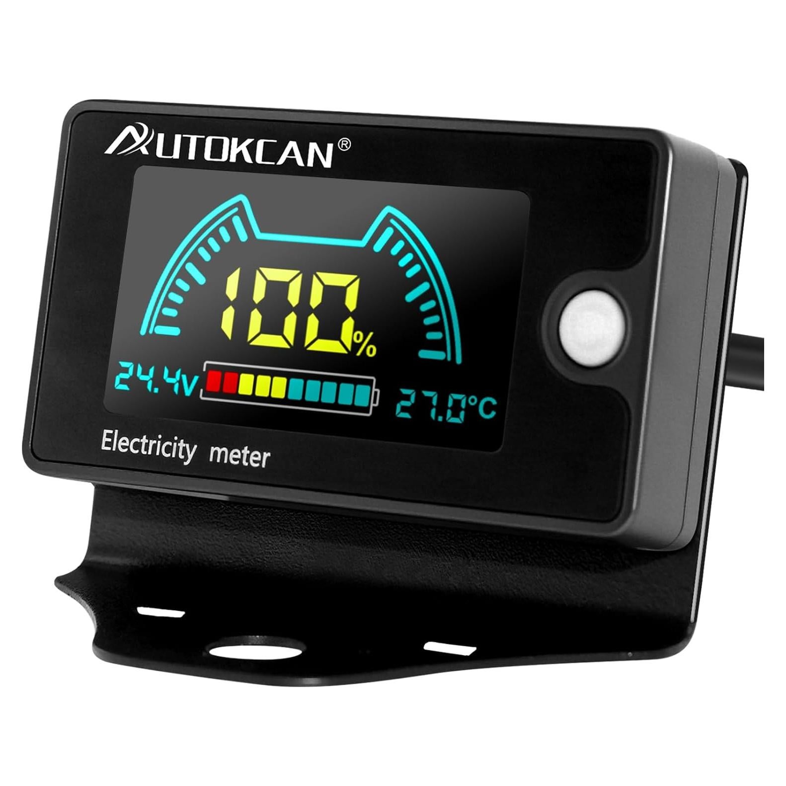 Medidor de Batería Digital Autokcan 6839D 8-100V Pantalla LCD