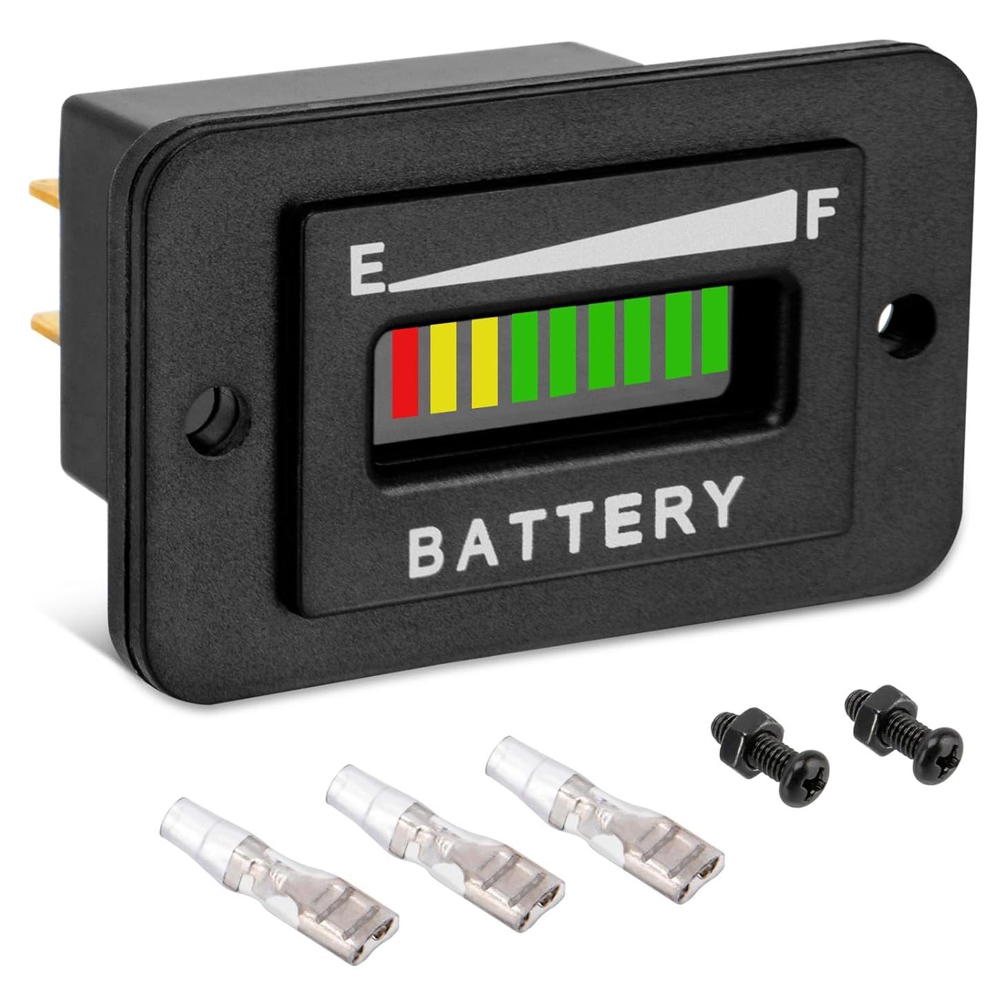 Medidor de Batería LED 48V OEN para Carritos de Golf