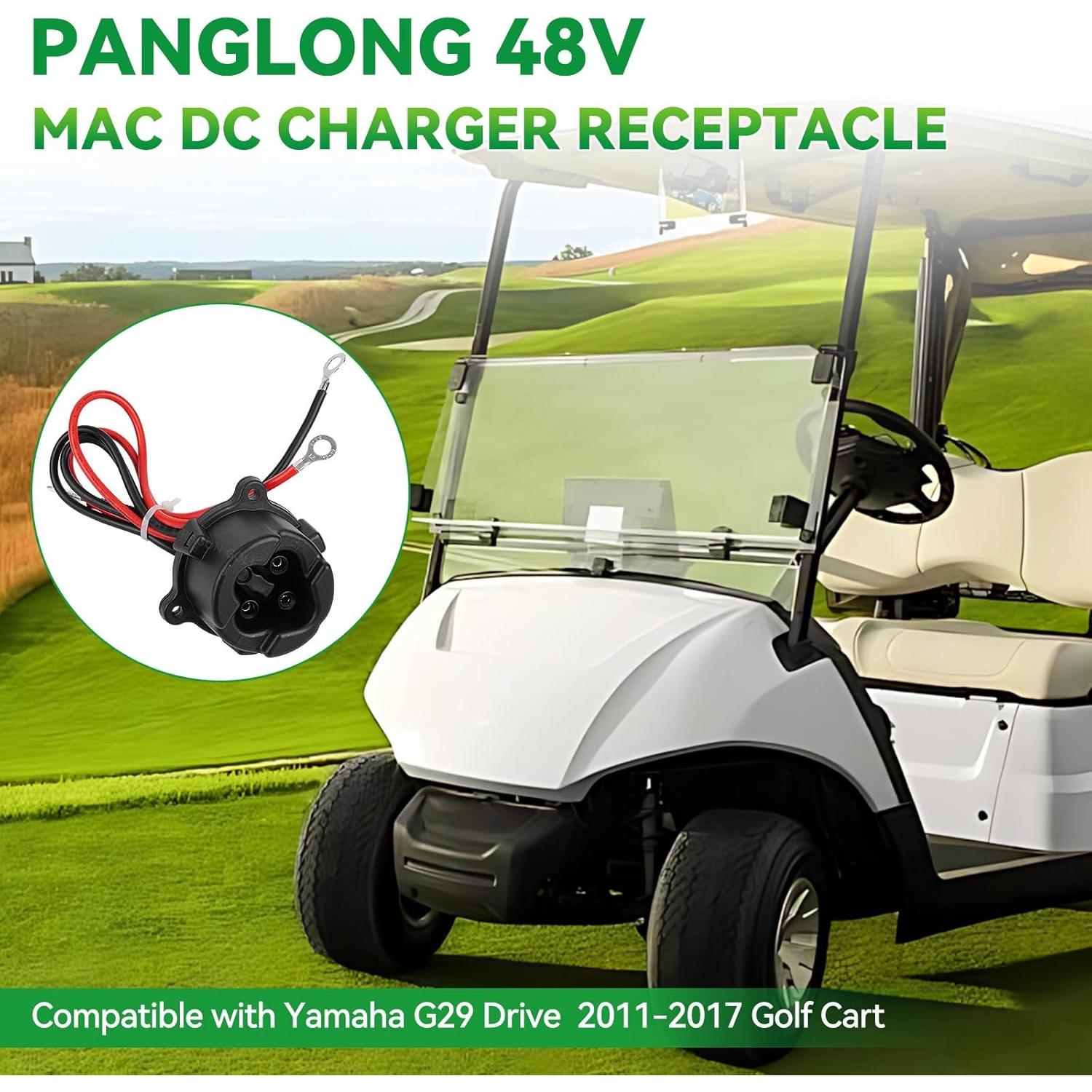 Receptáculo Cargador DC MAC 48V Panglong para Yamaha G29