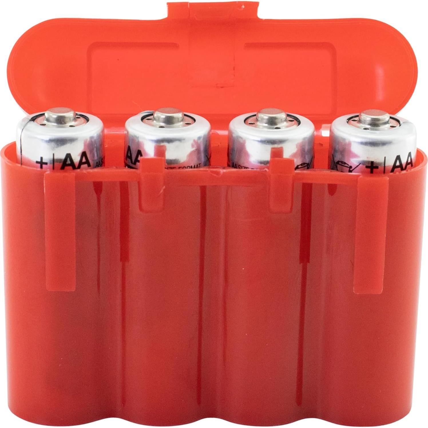 Estuche de Almacenamiento para Baterías AA AAA CR123A Powertron - 100 Unidades