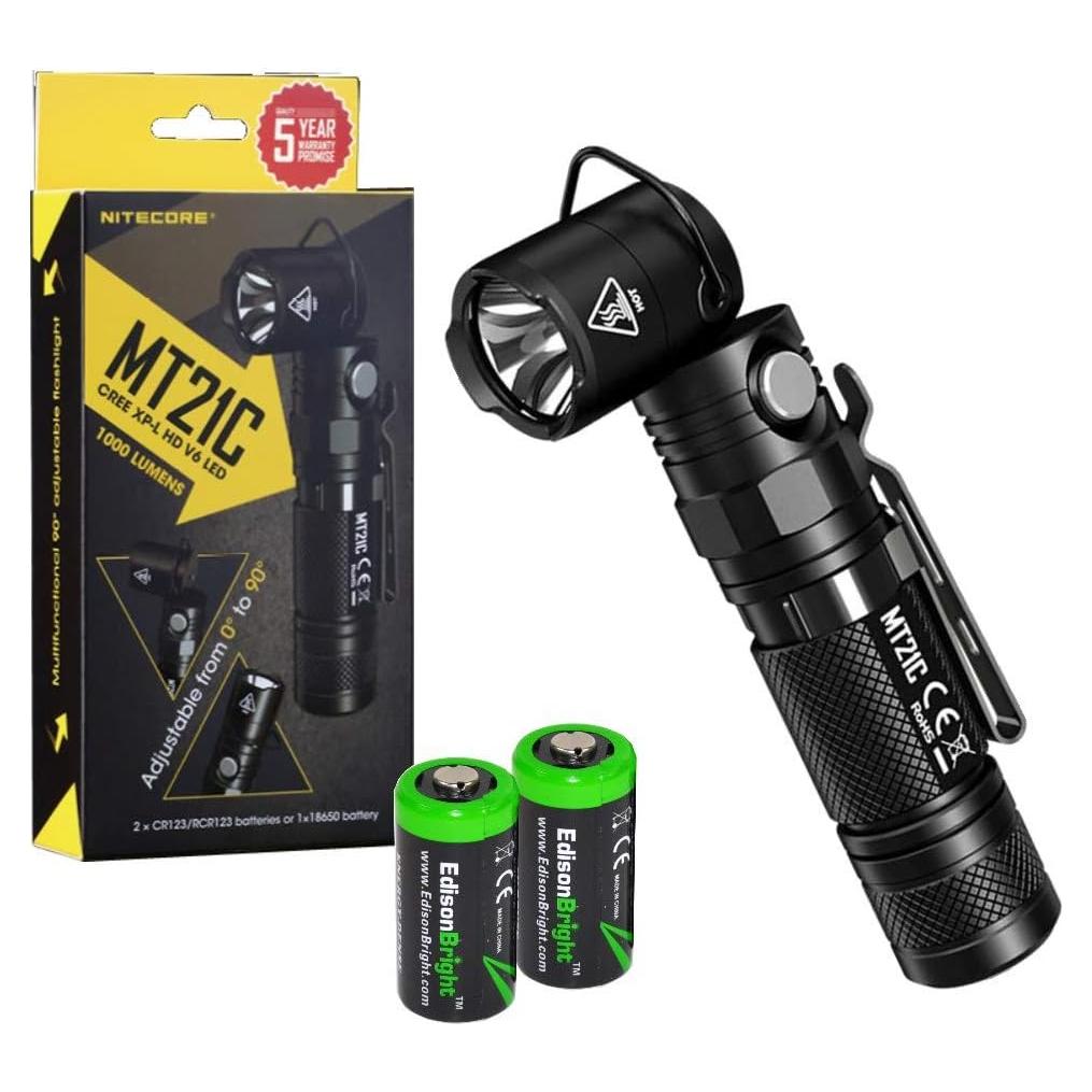 Linterna LED Nitecore MT21C 1000 Lúmenes Ajustable 90°