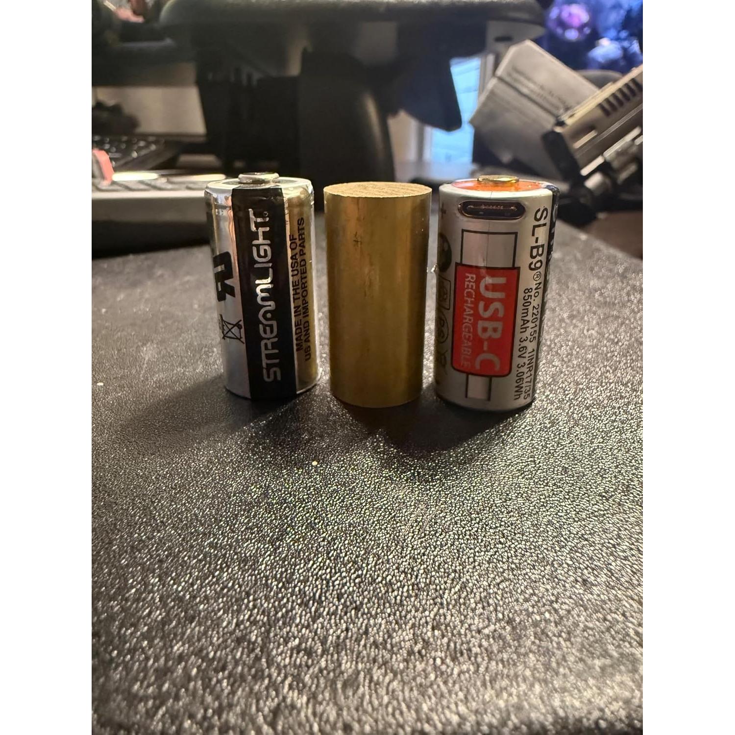 Inserto de Peso de Latón para Luces de Armas CR123A - FSB-CR123A