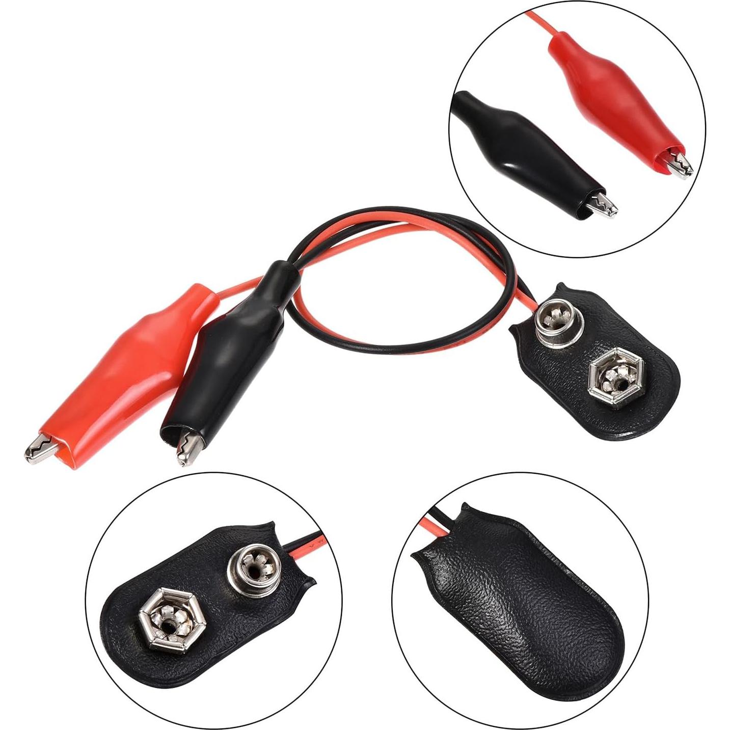 Conectores de Batería 9V DMiotech Tipo I - 3 Pcs 13cm