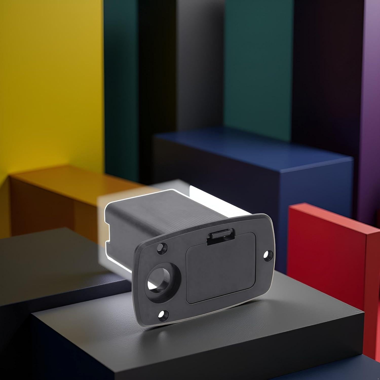 Caja Soporte Batería 9V Negra WNA280 para Guitarra Eléctrica