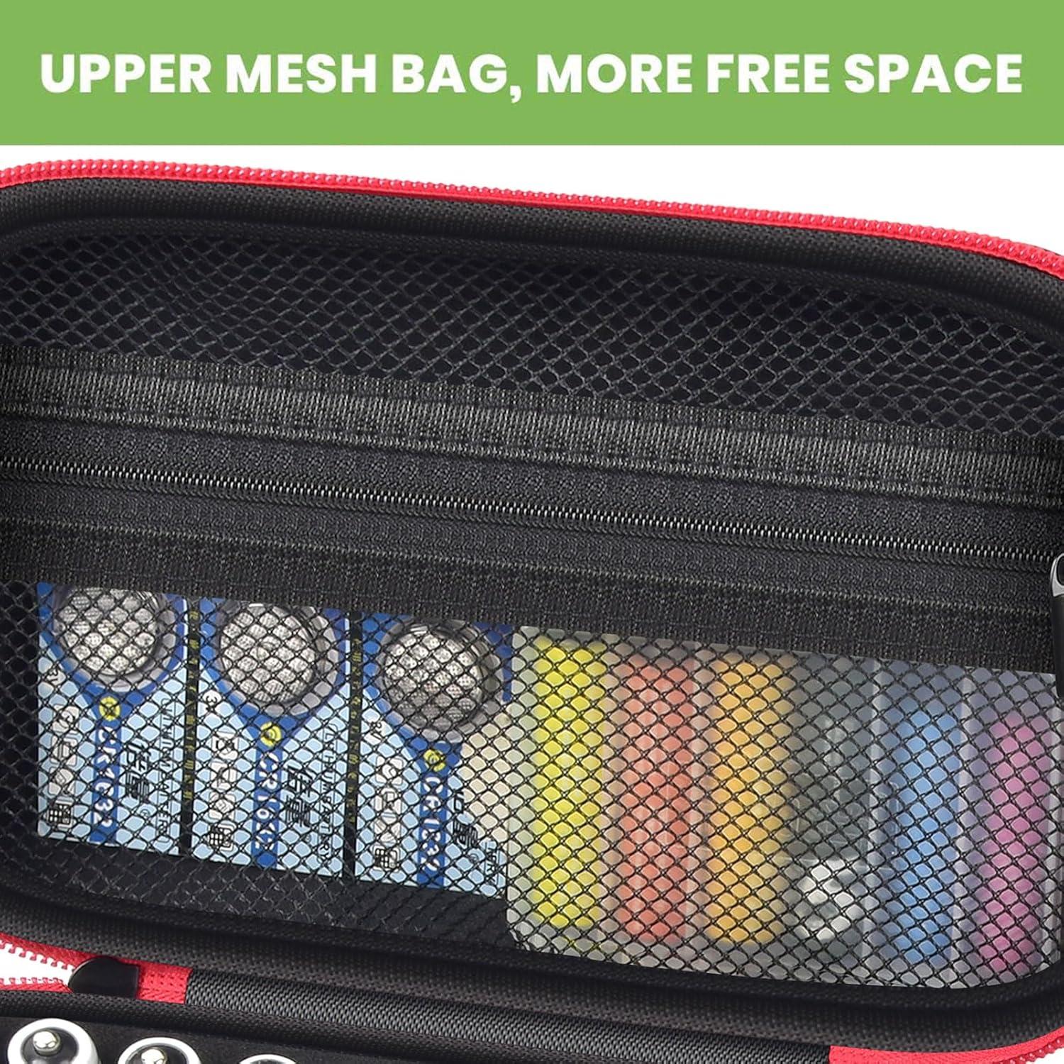 Organizador de Baterías ALKOO Caja para 69 Baterías AA AAA 9V