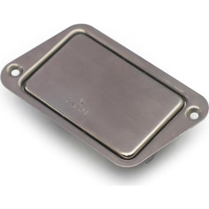 Caja de Batería 9V Acero Inoxidable ROZILO para Guitarra