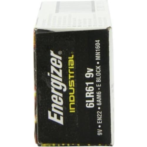 Baterías Alcalinas Energizer EN22 de 9V - Paquete de 36