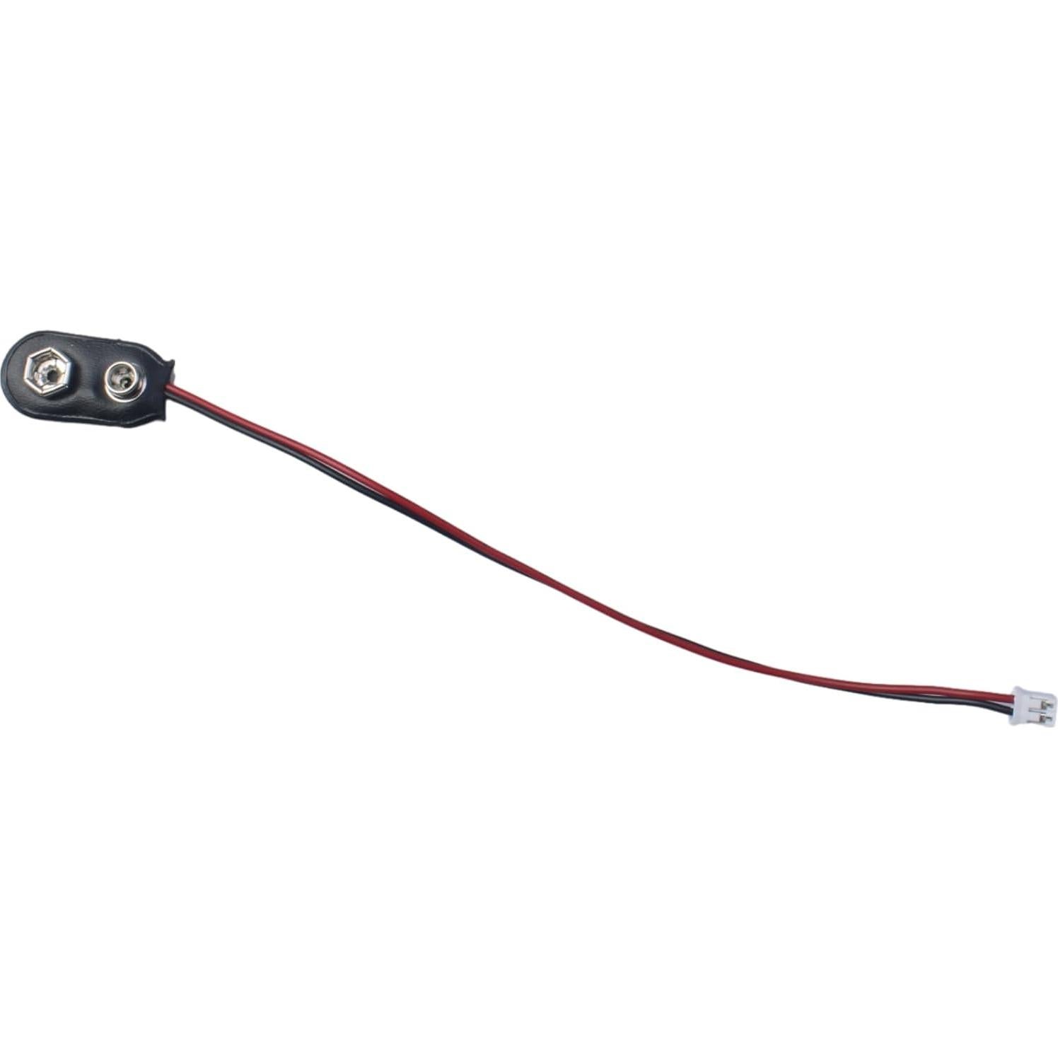 8 Clips de Batería Tipo I FDXGYH para 9V - Conector 2 Pines