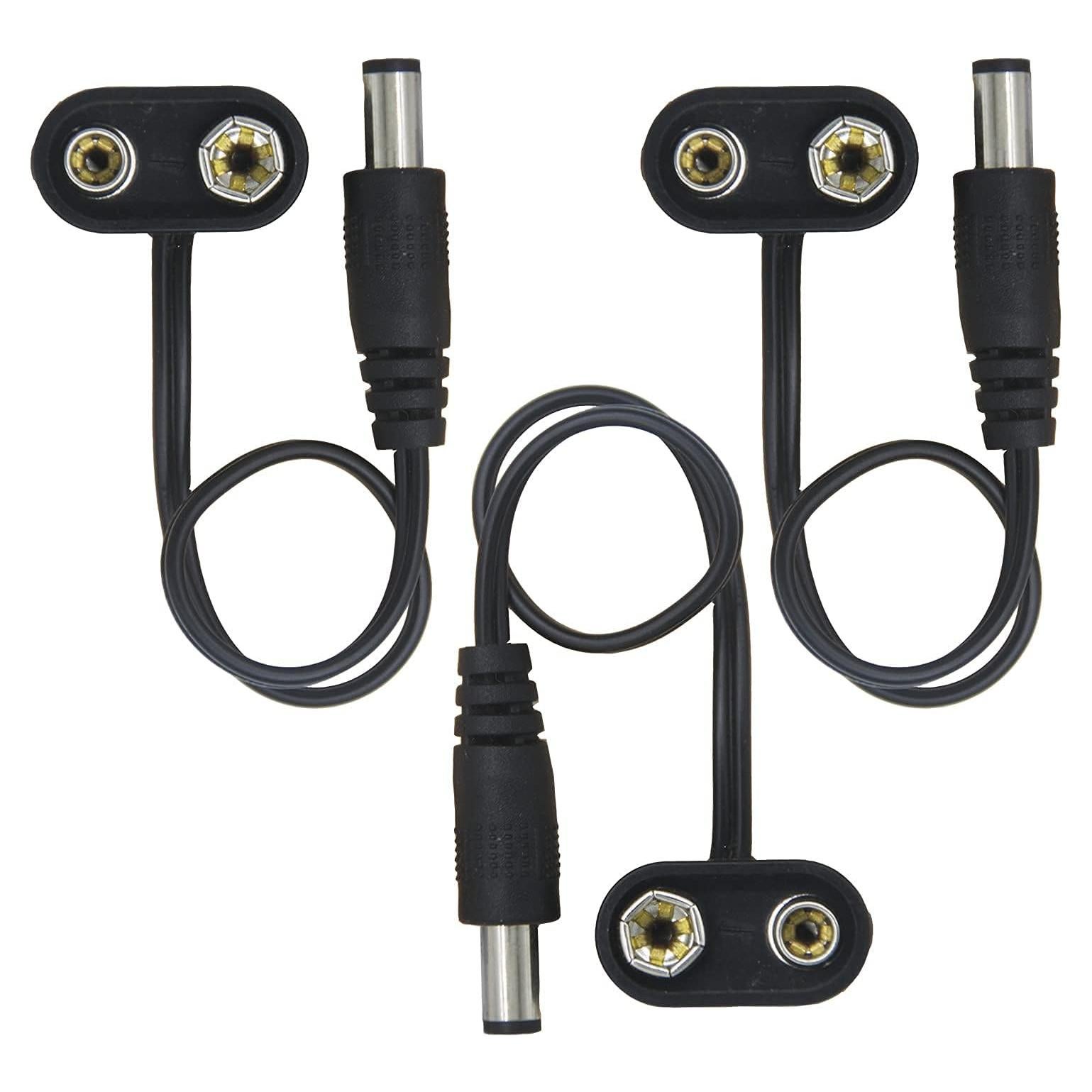 Clip de Batería 9V Augioth PPC003 - Paquete de 3 Unidades