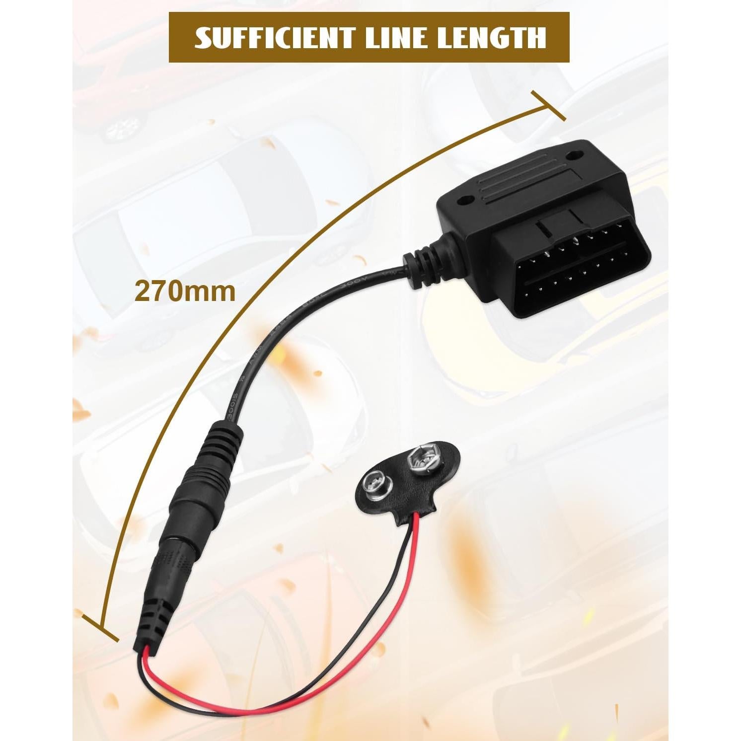 Ahorrador de Memoria de Batería YUANTUO OBD II 16 Pines