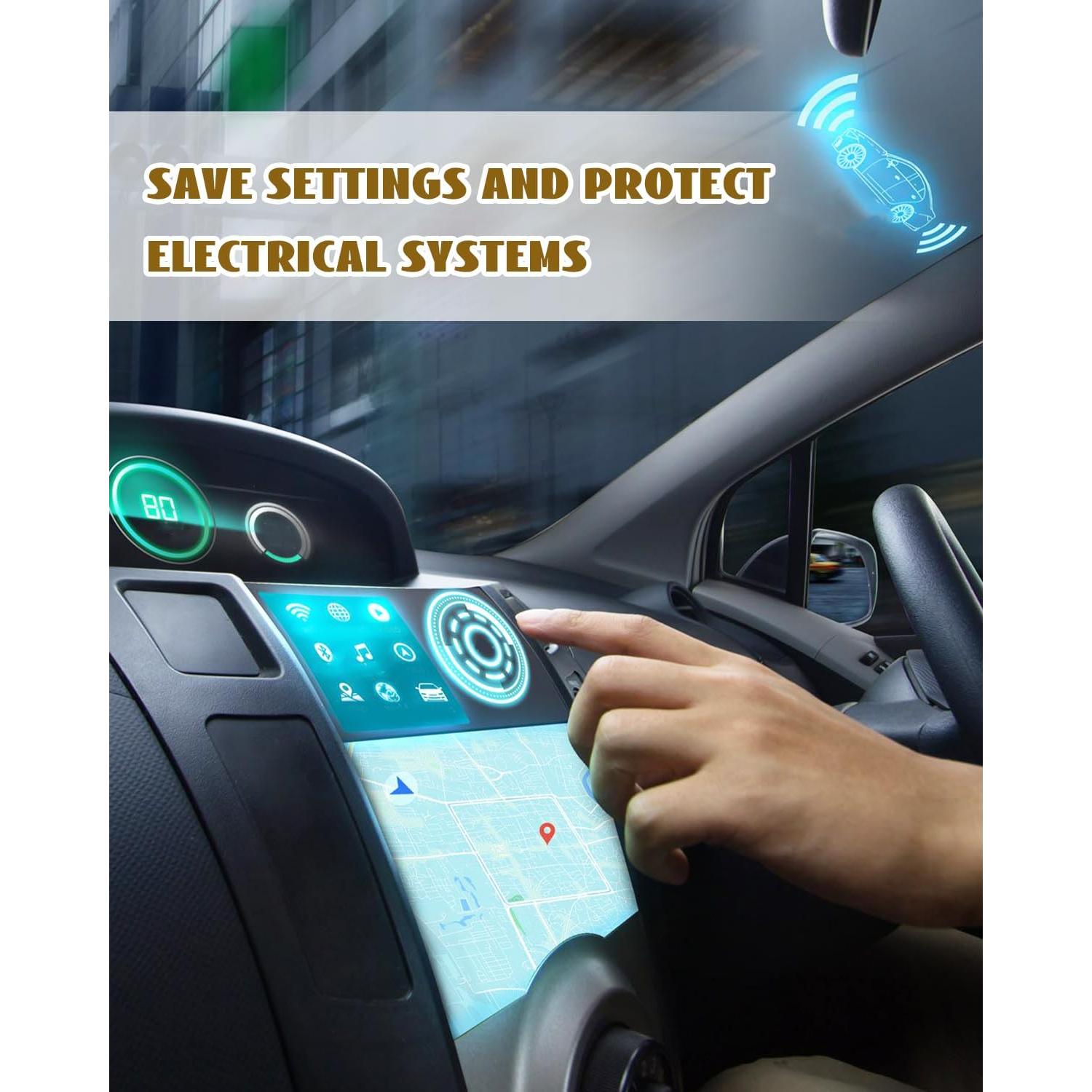 Ahorrador de Memoria de Batería YUANTUO OBD II 16 Pines