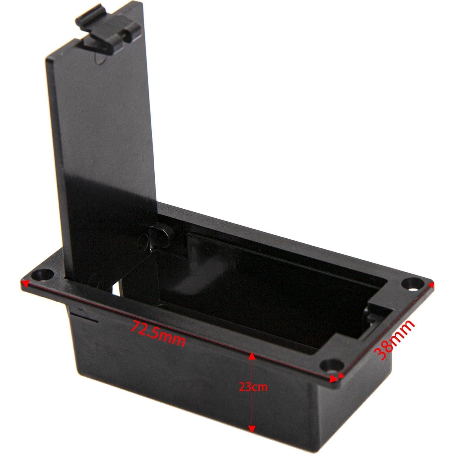 4 Cajas de Batería 9V Yootones para Guitarra y Bajo Activo