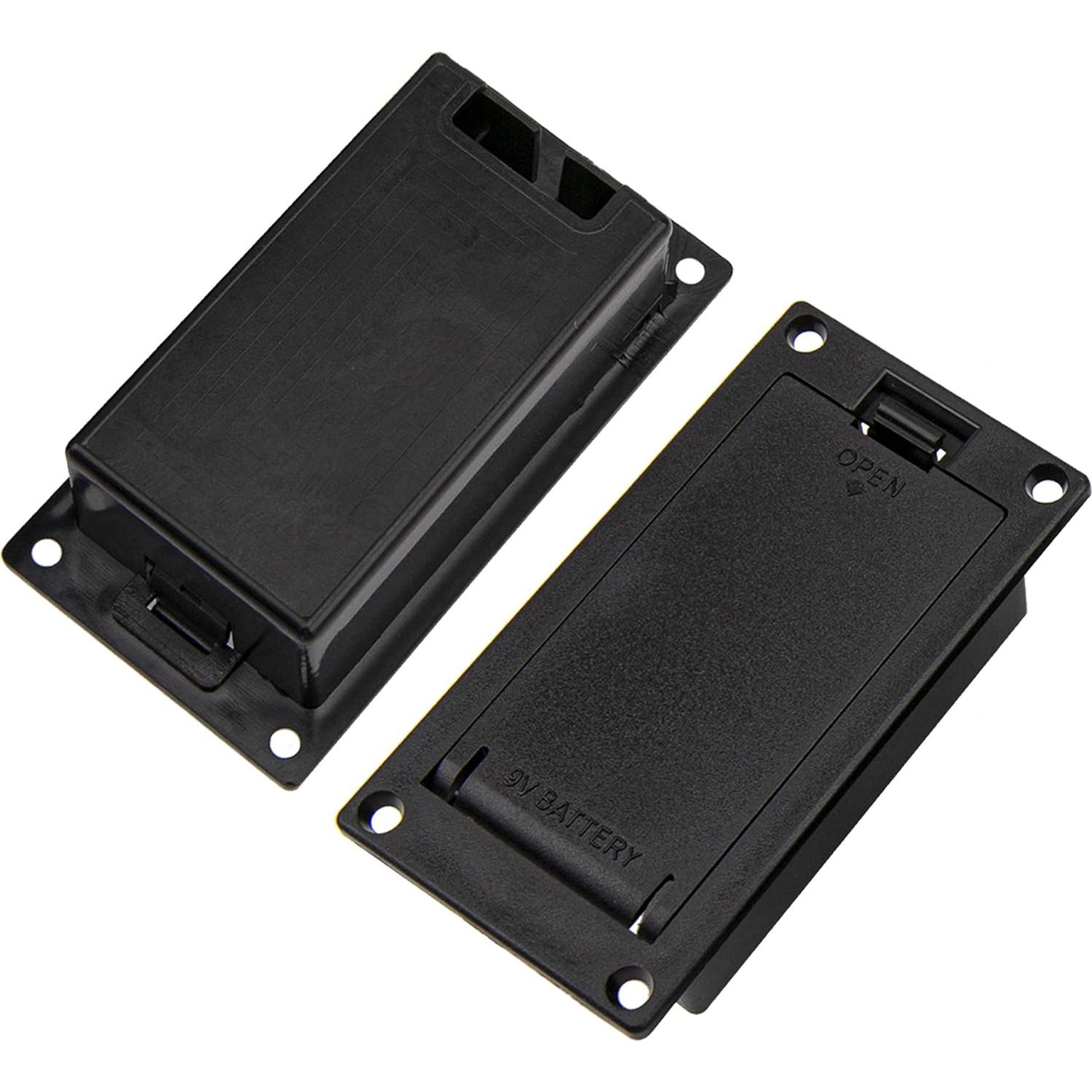 4 Cajas de Batería 9V Yootones para Guitarra y Bajo Activo