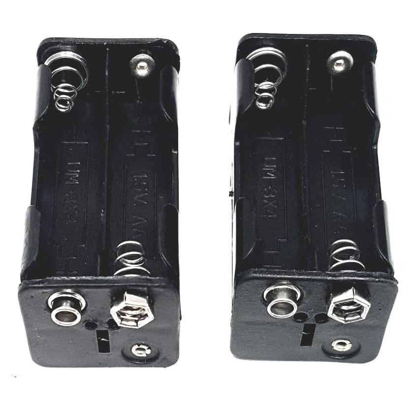 Soporte de Batería AA Corpco para 4 Pilas 6V con Conector