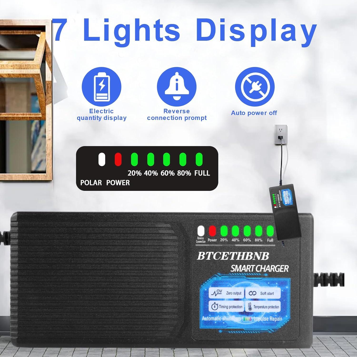 Cargador de Batería Plomo Ácido 60V 20AH Tianchang 110-220V