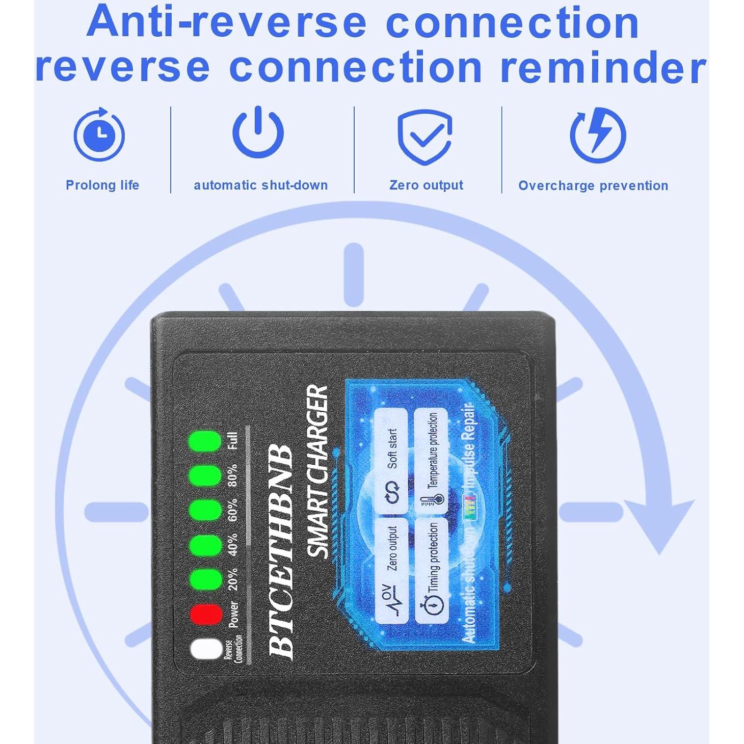 Cargador de Batería Plomo Ácido 60V 20AH Tianchang 110-220V