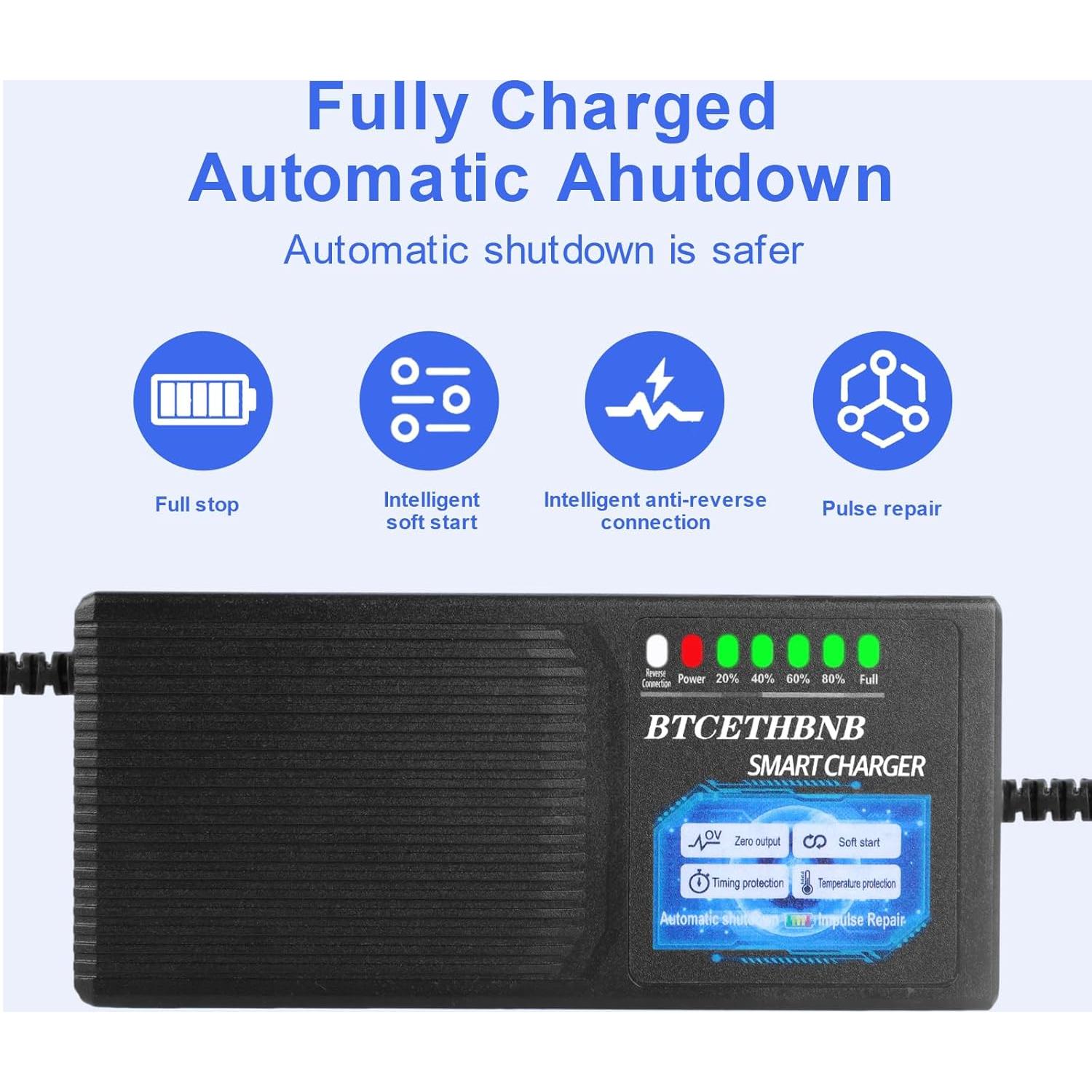 Cargador de Batería Plomo Ácido 60V 20AH Tianchang 110-220V