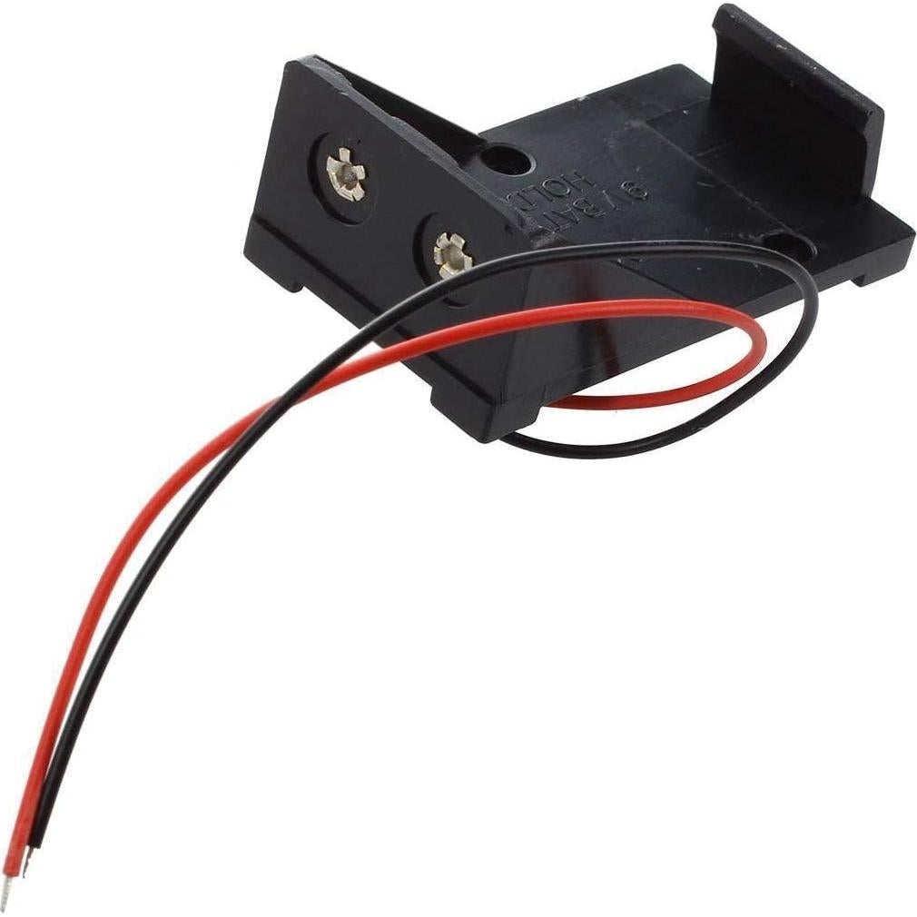 Soporte de Batería 9V abcGoodefg 8 Piezas con Cables