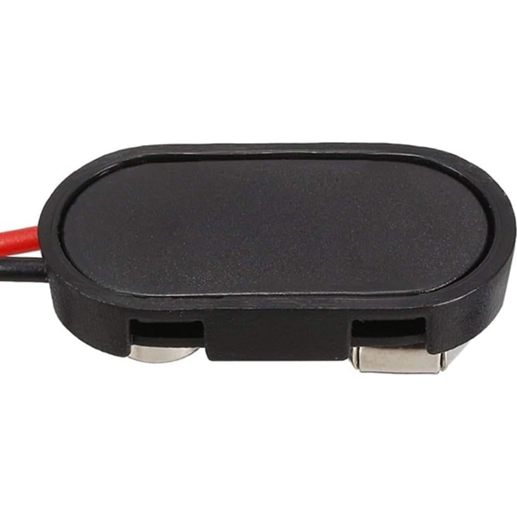 Paquete de 12 Conectores de Clip de Batería 9V Tipo I 15cm