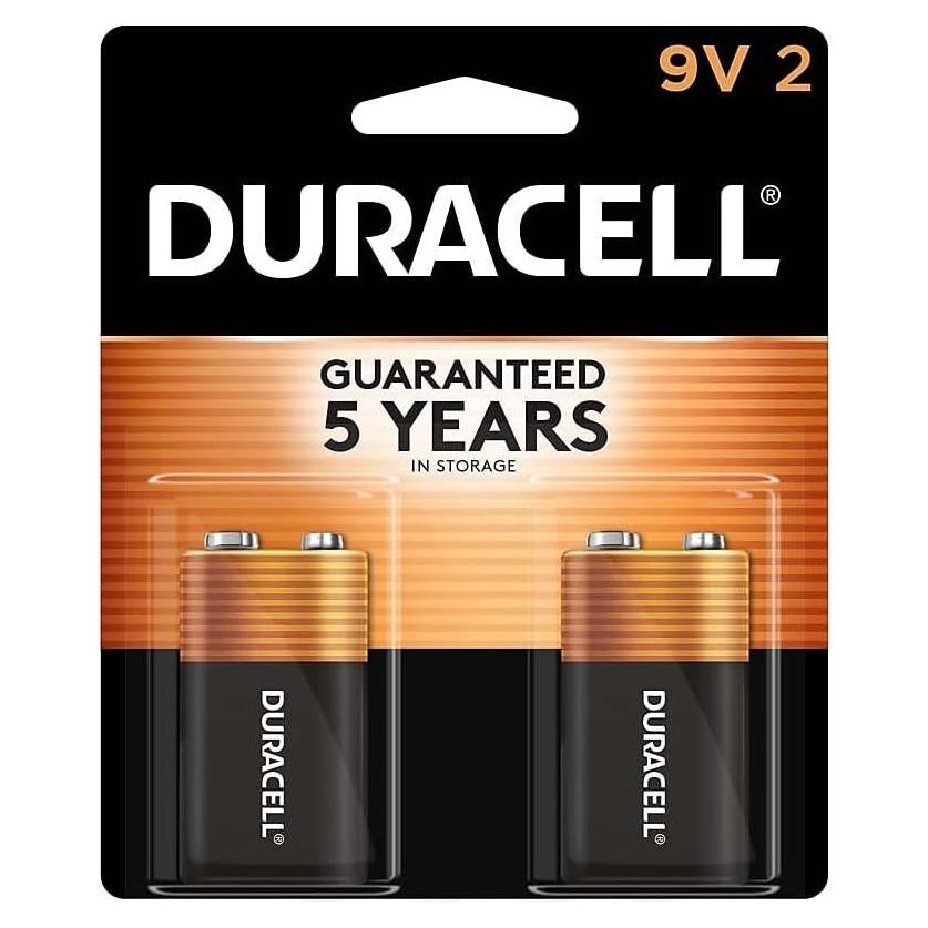 Batería Alcalina Duracell MN1604B2Z 9V - 2 Unidades