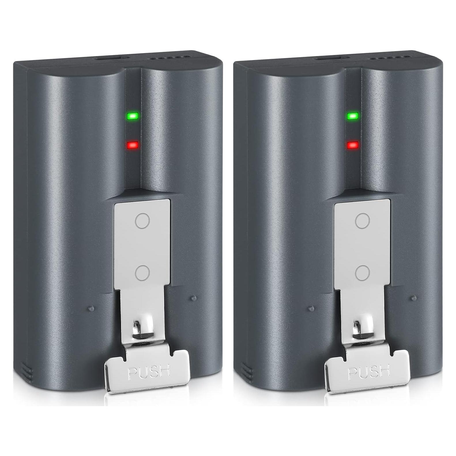 2 Baterías Recargables 6040mAh Etrhtec para Timbres Ring