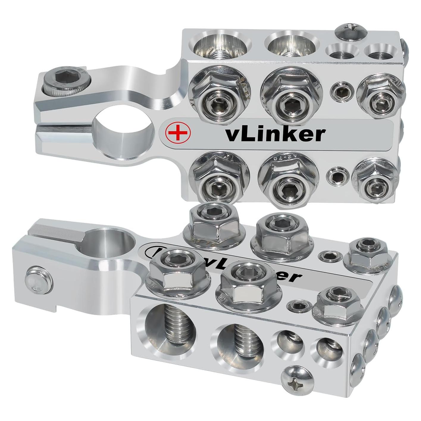 Bloque de terminales de batería vLinker AM20 20 vías 8AWG a 4/0