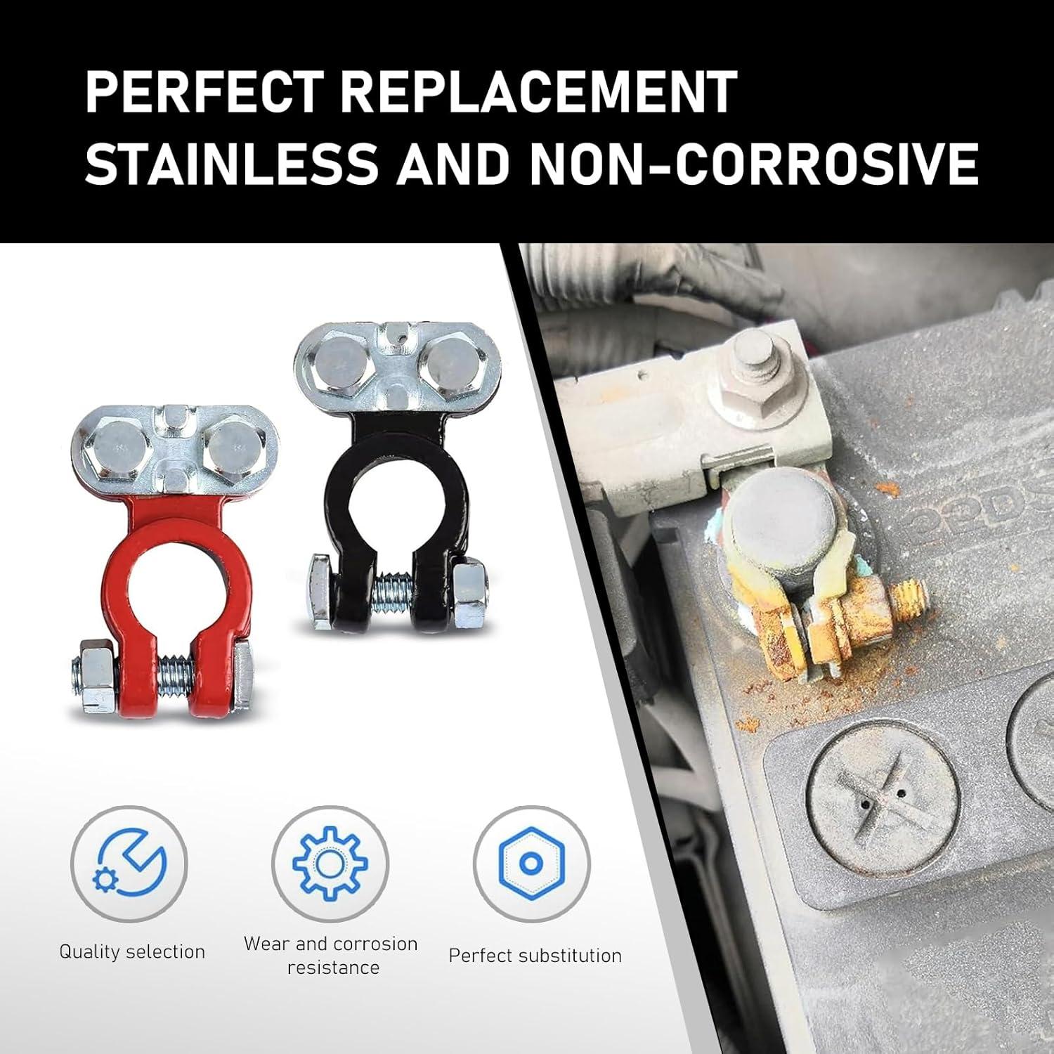 Pack 2 Terminales de Poste Jokormo Cobre Puro 81.9g