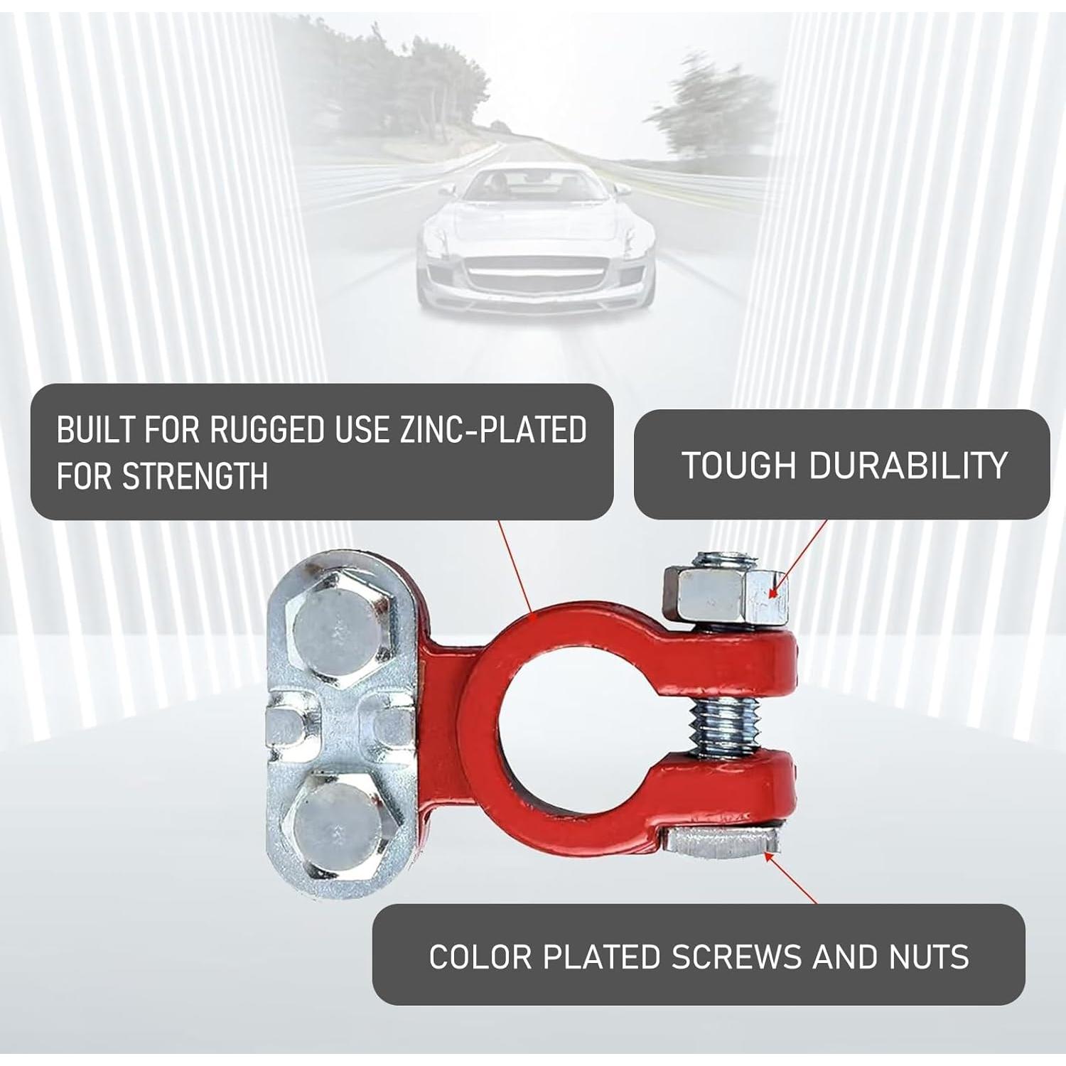 Pack 2 Terminales de Poste Jokormo Cobre Puro 81.9g