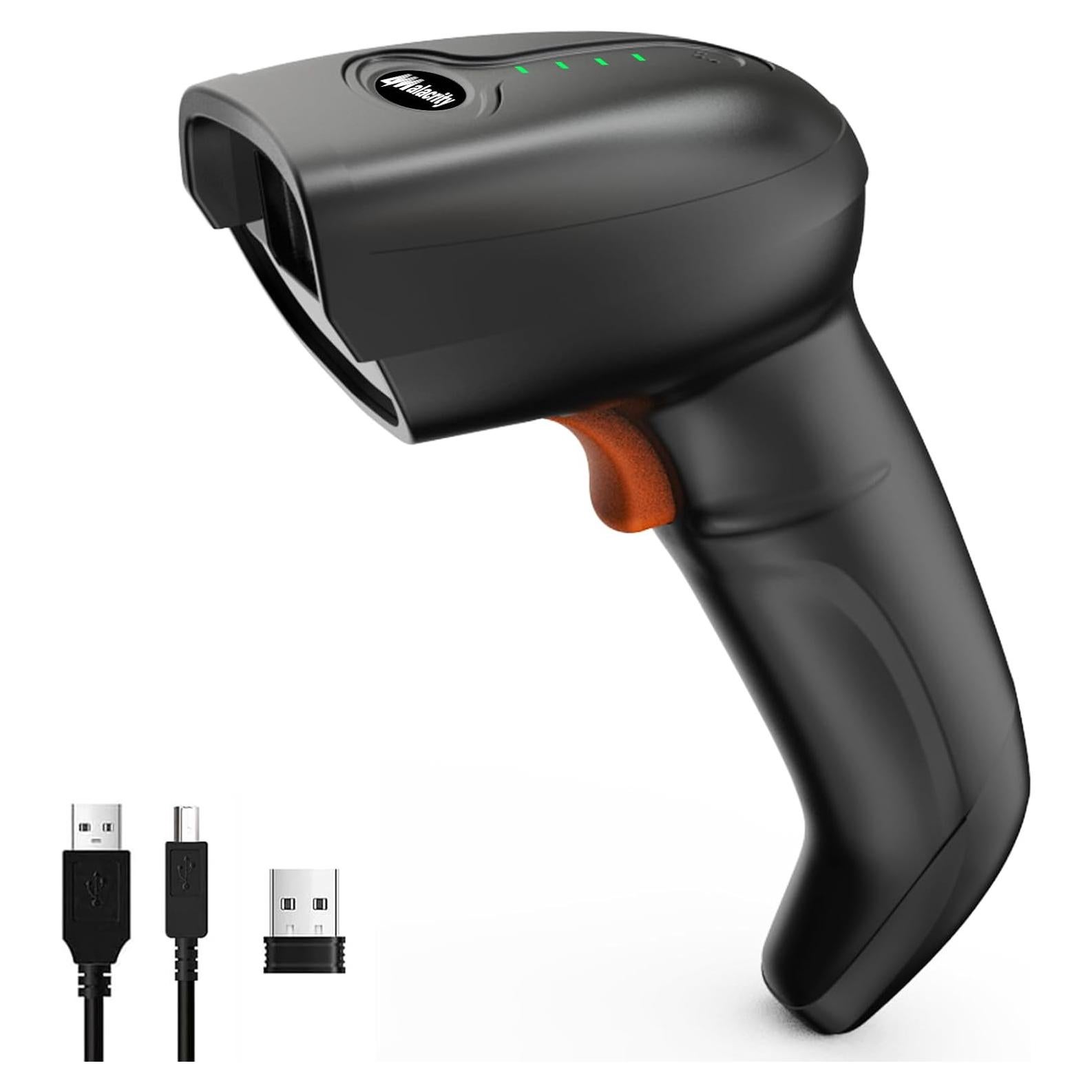 Escáner de Código de Barras Inalámbrico Alacrity 2.4GHz 1D