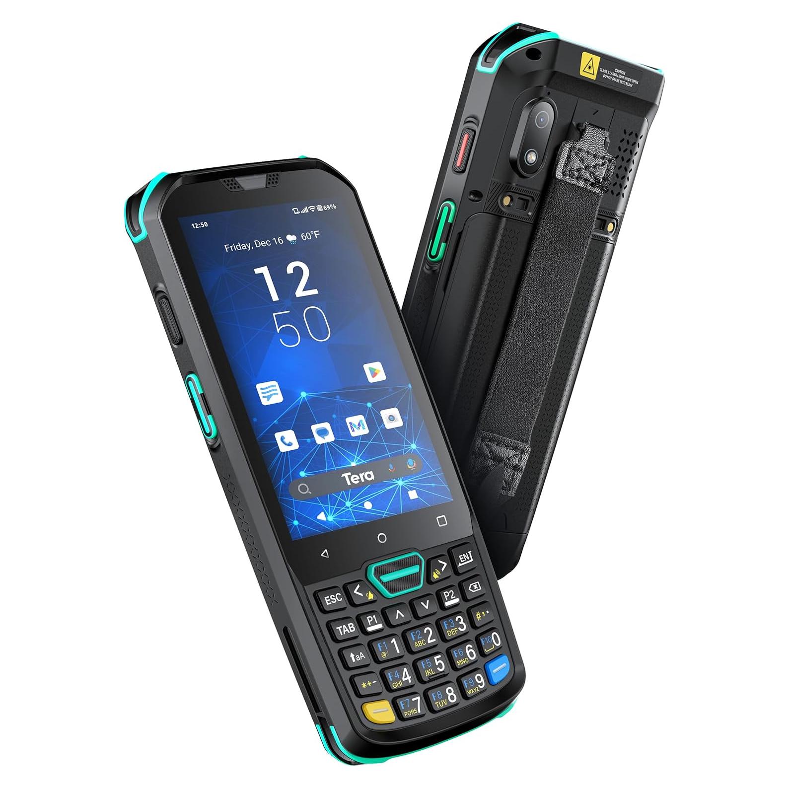 Escáner de Código de Barras Tera P400 Android 11 4GB 64GB IP67