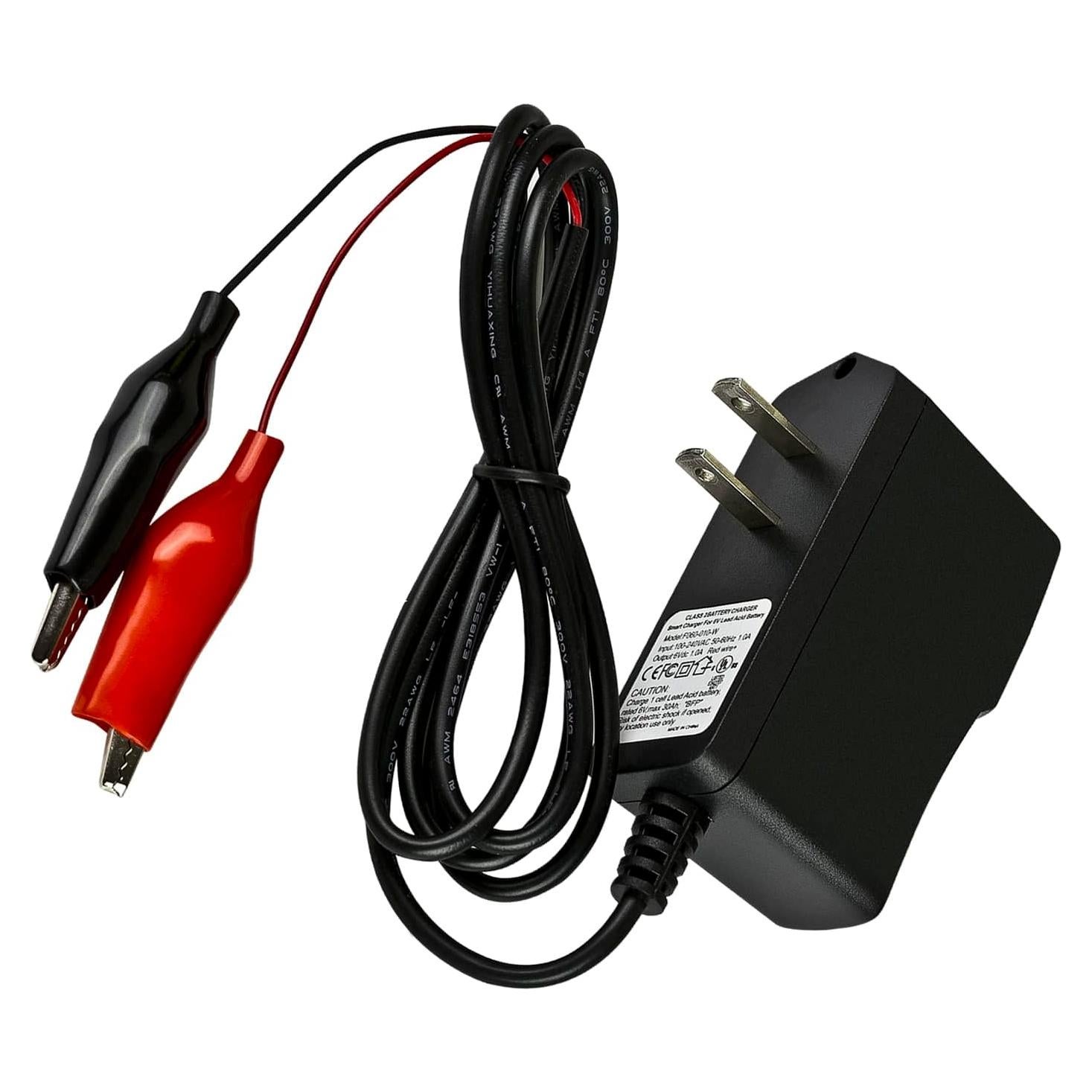 Cargador de Batería 6V 1A ExpertPower para VRLA AGM Gel