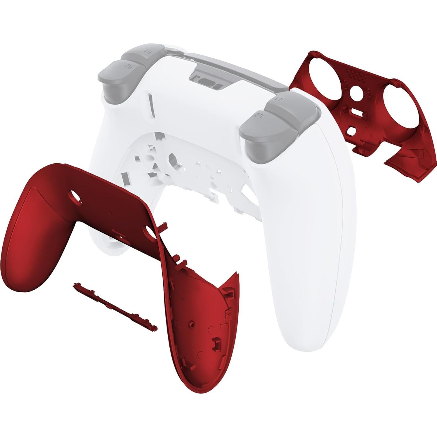 Cubierta Decorativa eXtremeRate para Controlador PS5 Edge Rojo