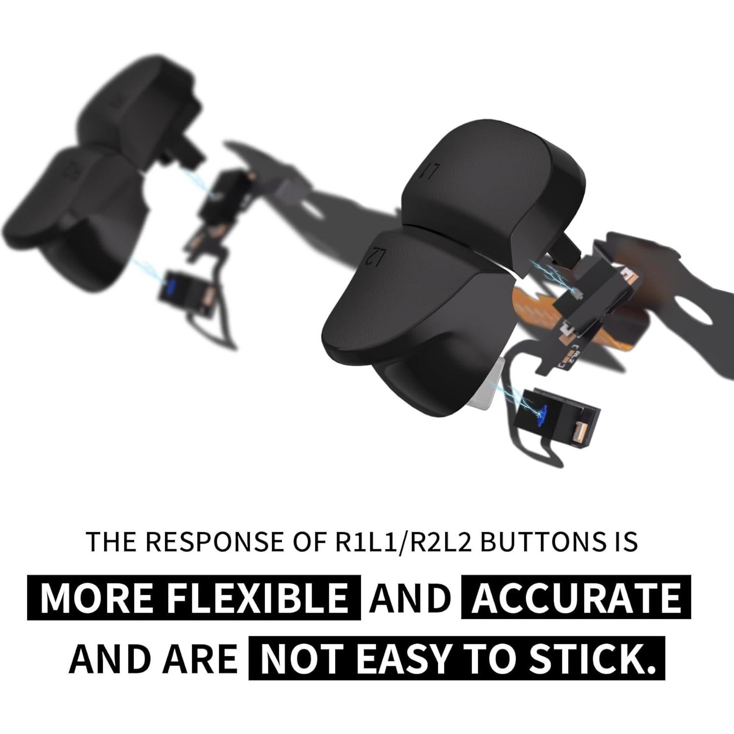 Kit de Gatillo Clicky eXtremeRate para Controlador PS5