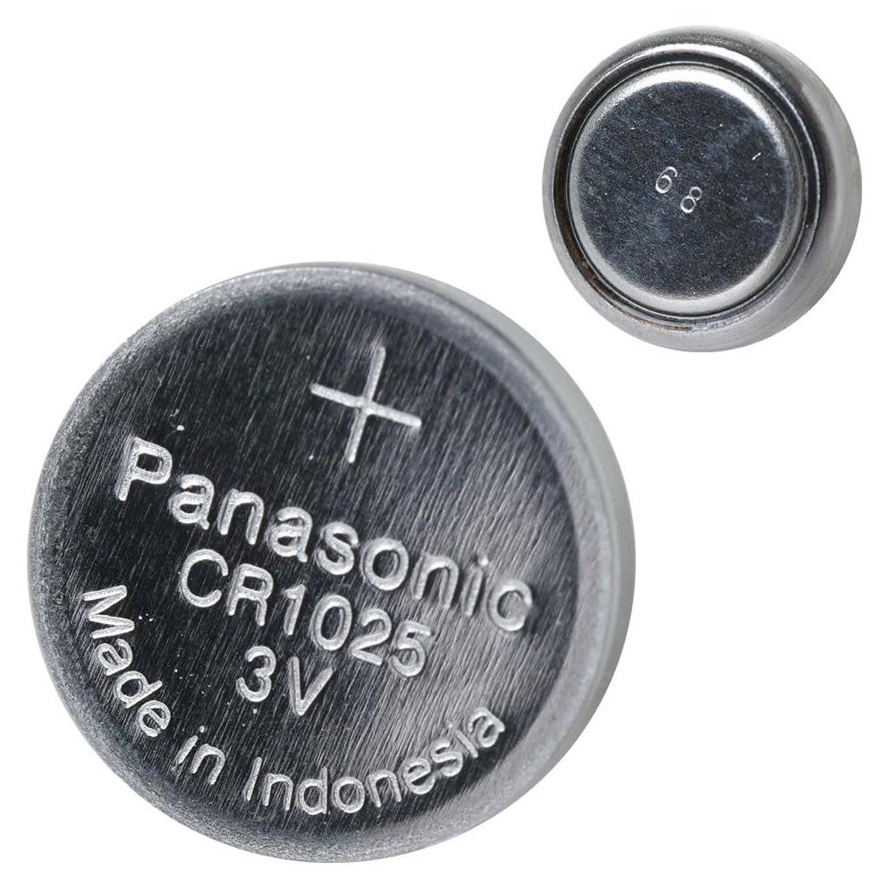 Baterías de Litio Panasonic CR1025 3V - Paquete de 5 Unidades