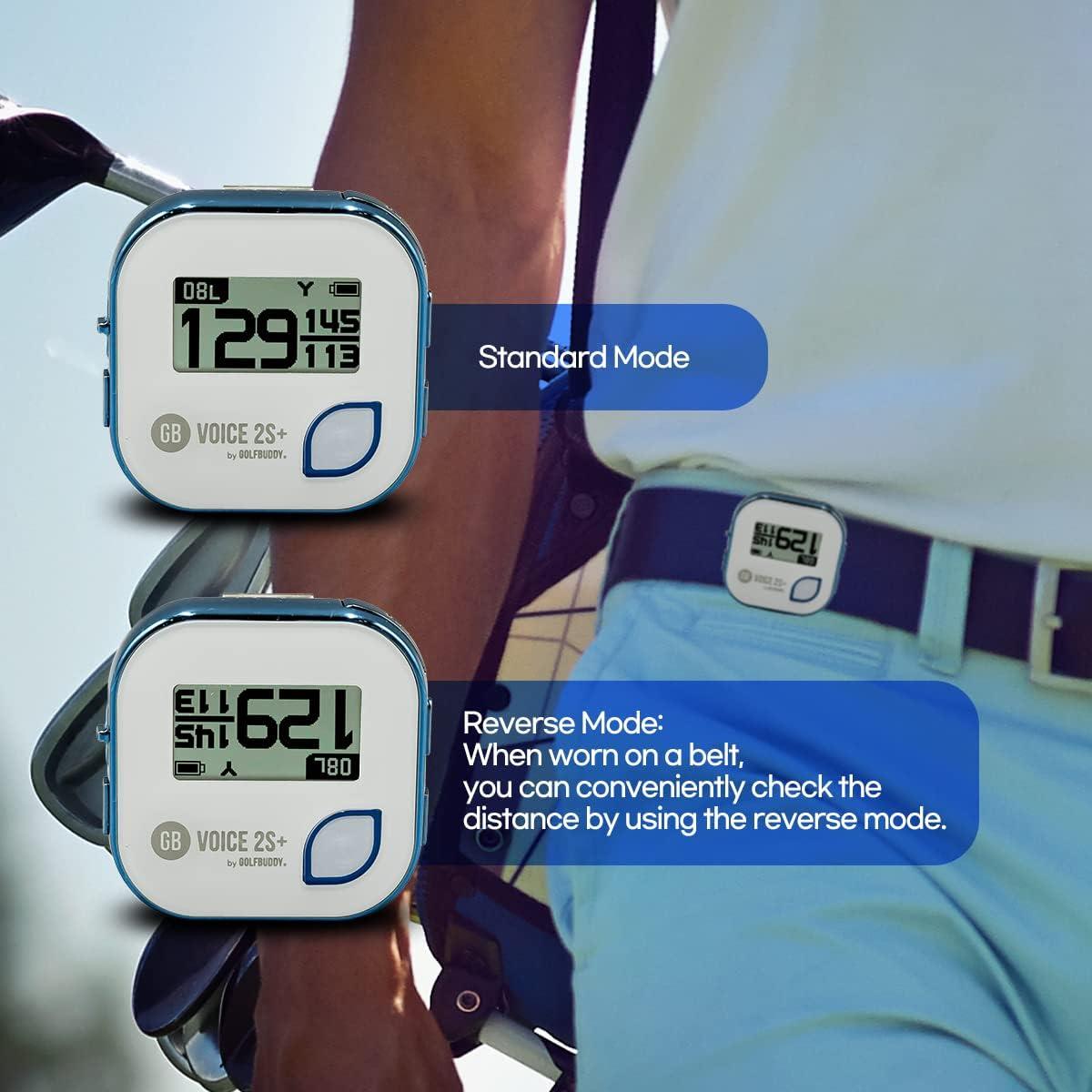GPS de Golf GOLFBUDDY Voice 2S+ Hablante 18h Batería Azul
