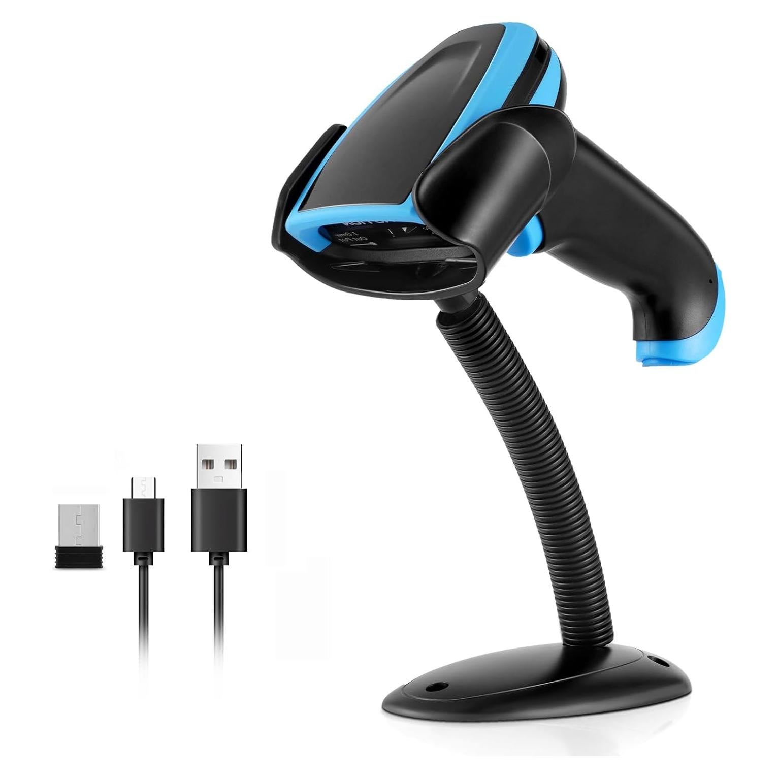 Escáner de Código de Barras 1D Onewscan Inalámbrico USB