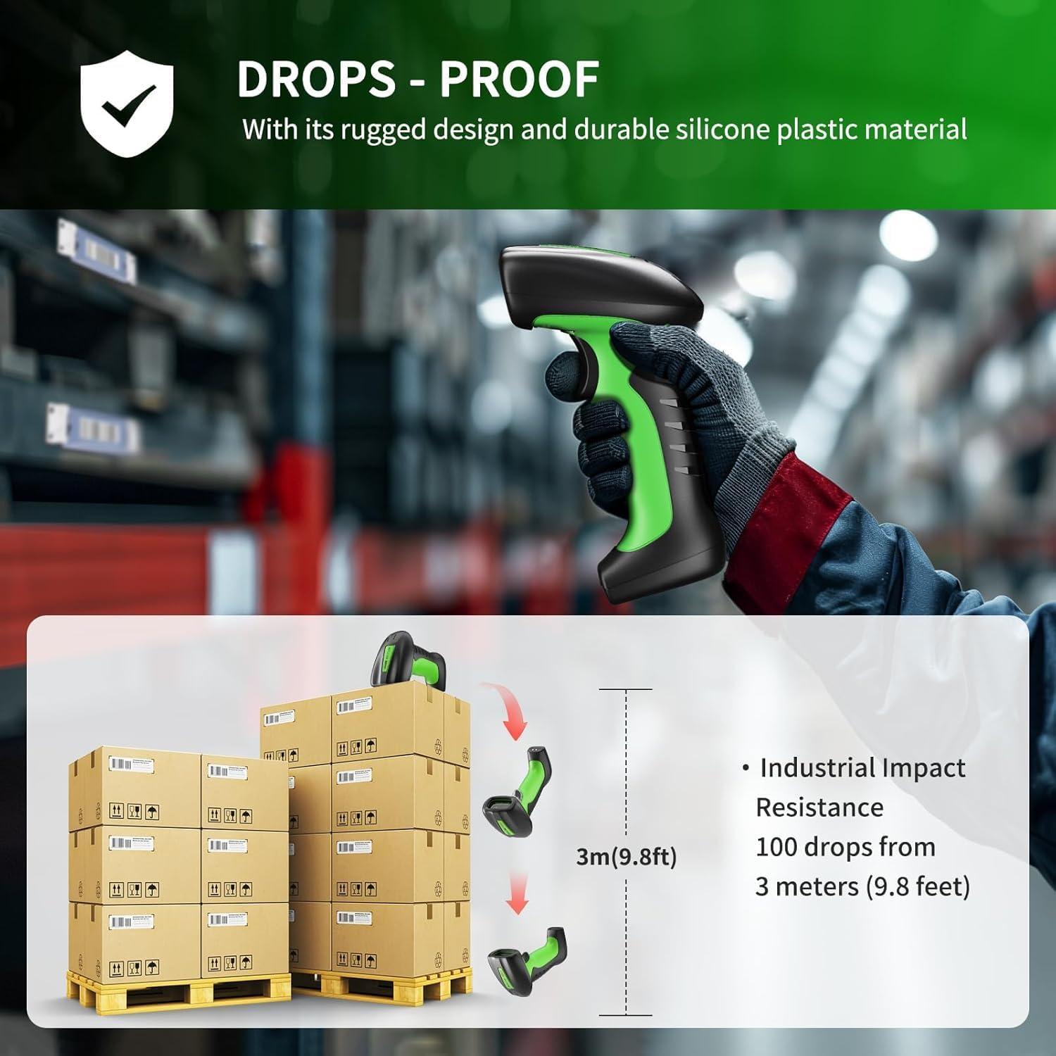 Escáner de Código de Barras Inalámbrico NETUM NT-1950 2D