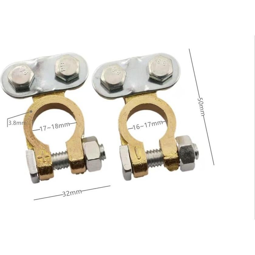 Juego de Abrazaderas de Terminal de Batería HDTXZYGOOD 24V 800A