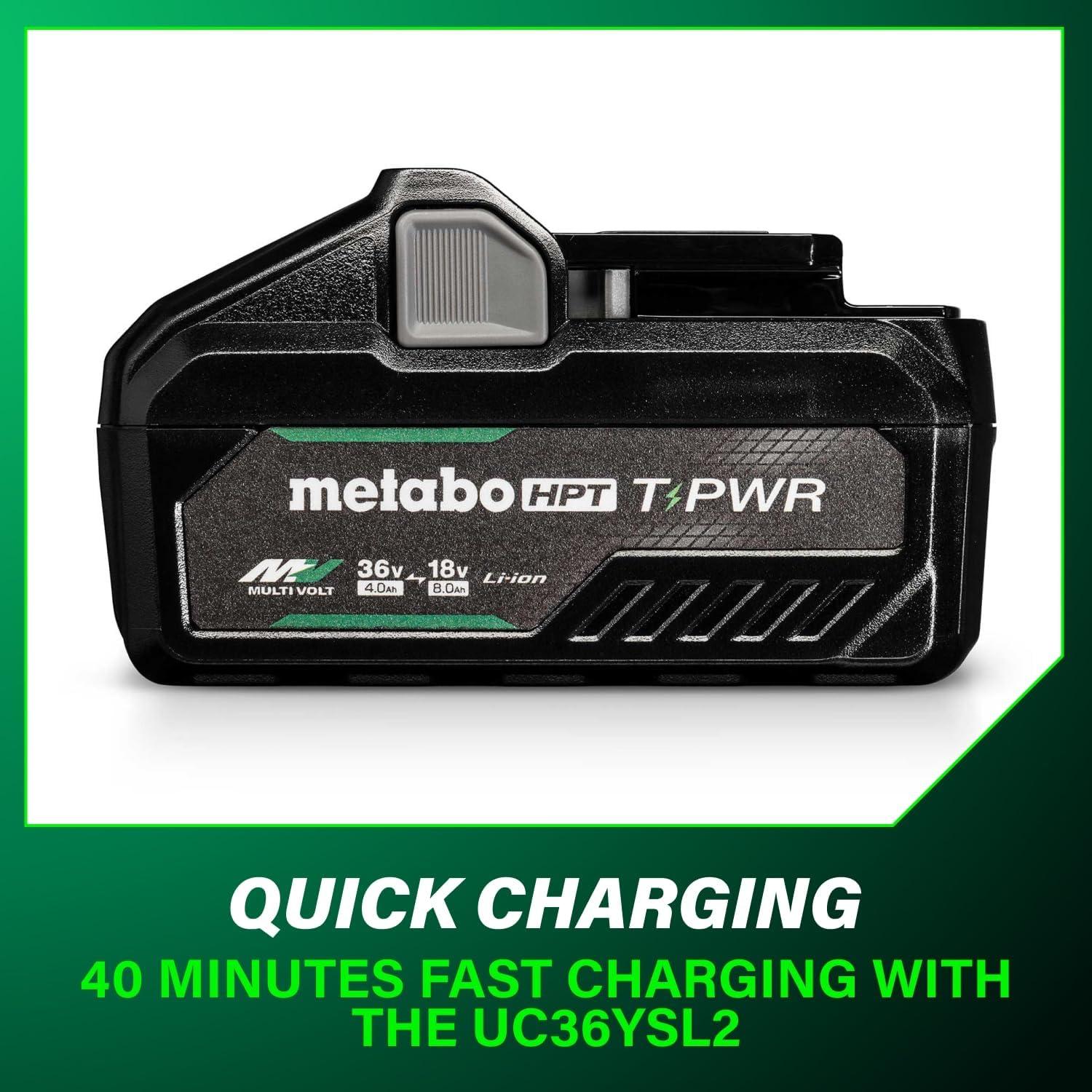 Batería Metabo HPT 36V/18V T-PWR MultiVolt 2160W 0.95kg