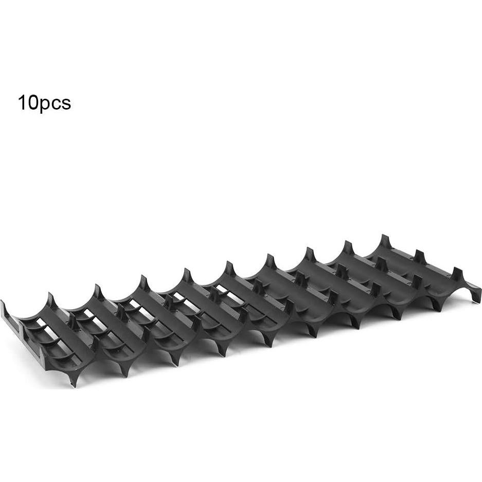 Soporte de Batería de Resina ABS YWBL-WH 10 Piezas 21.8x7x2cm