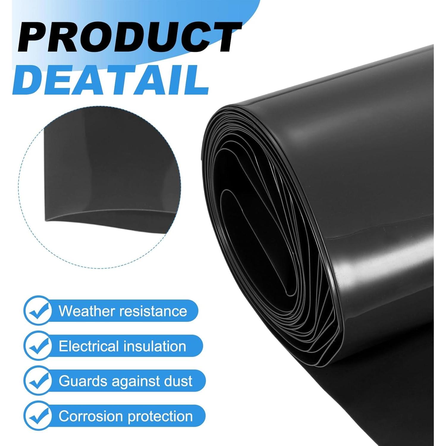 Tubo de Encofrado Térmico PVC PATIKIL 3m x 23mm Negro