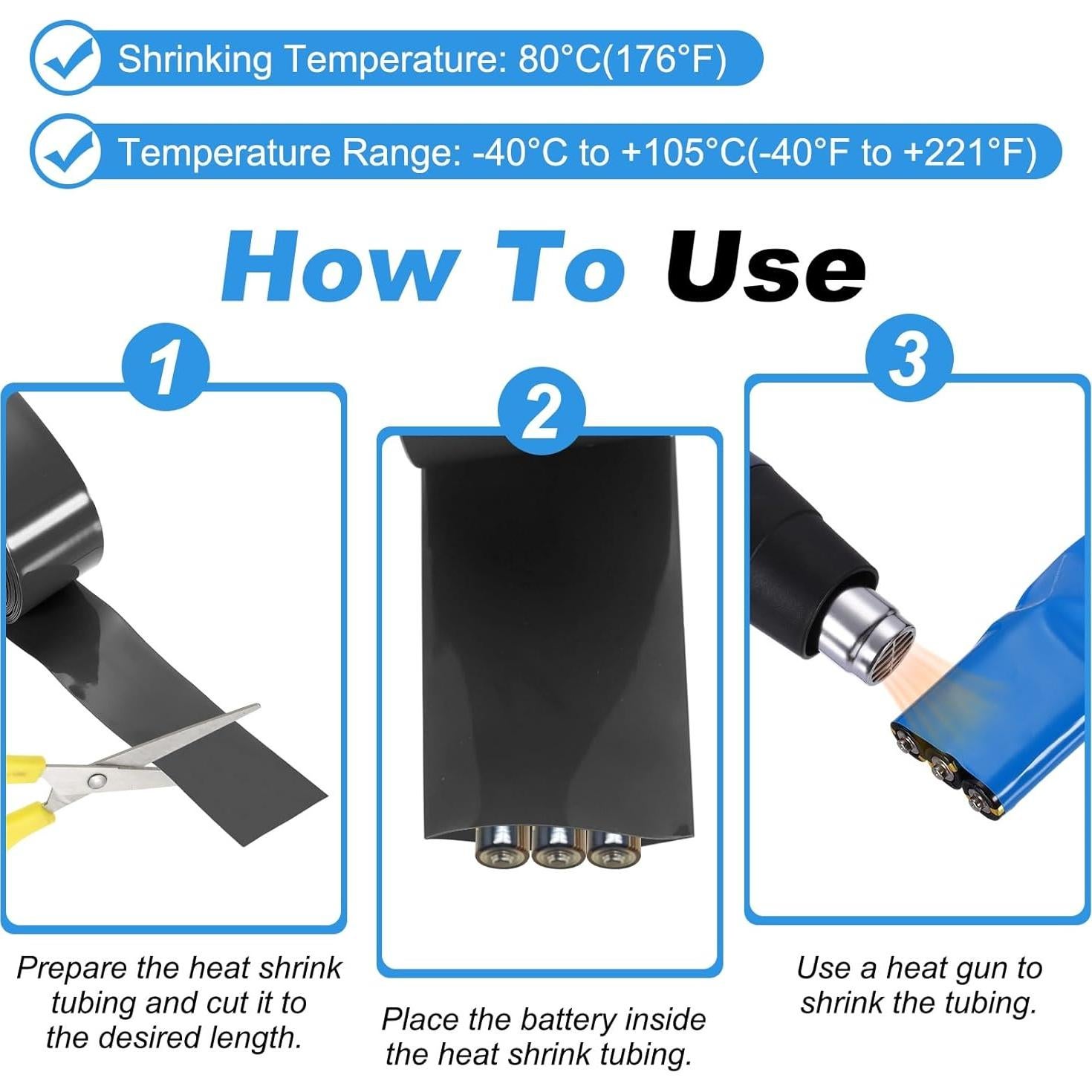 Tubo de Encofrado Térmico PVC PATIKIL 3m x 23mm Negro