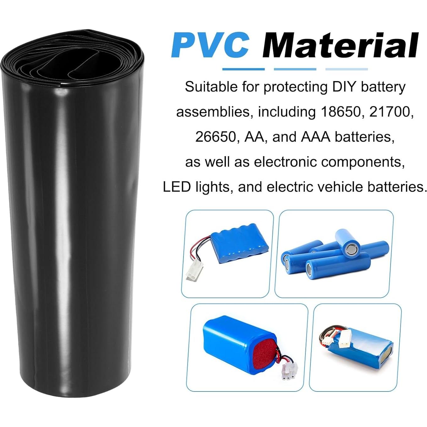 Tubo de Encofrado Térmico PVC PATIKIL 3m x 23mm Negro