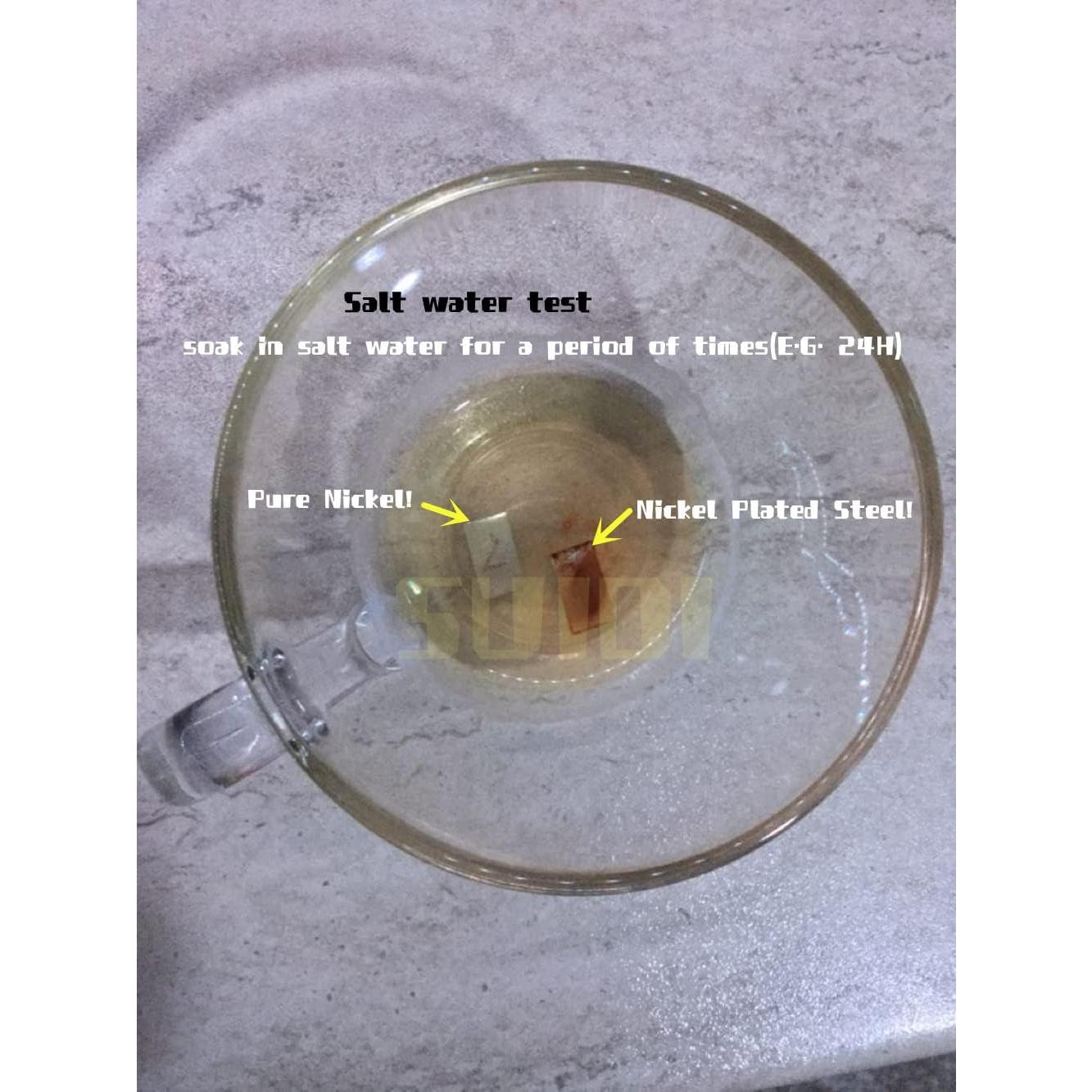 Tira de Níquel Puro Suidi 0.2mm x 10mm 5M para Soldadura